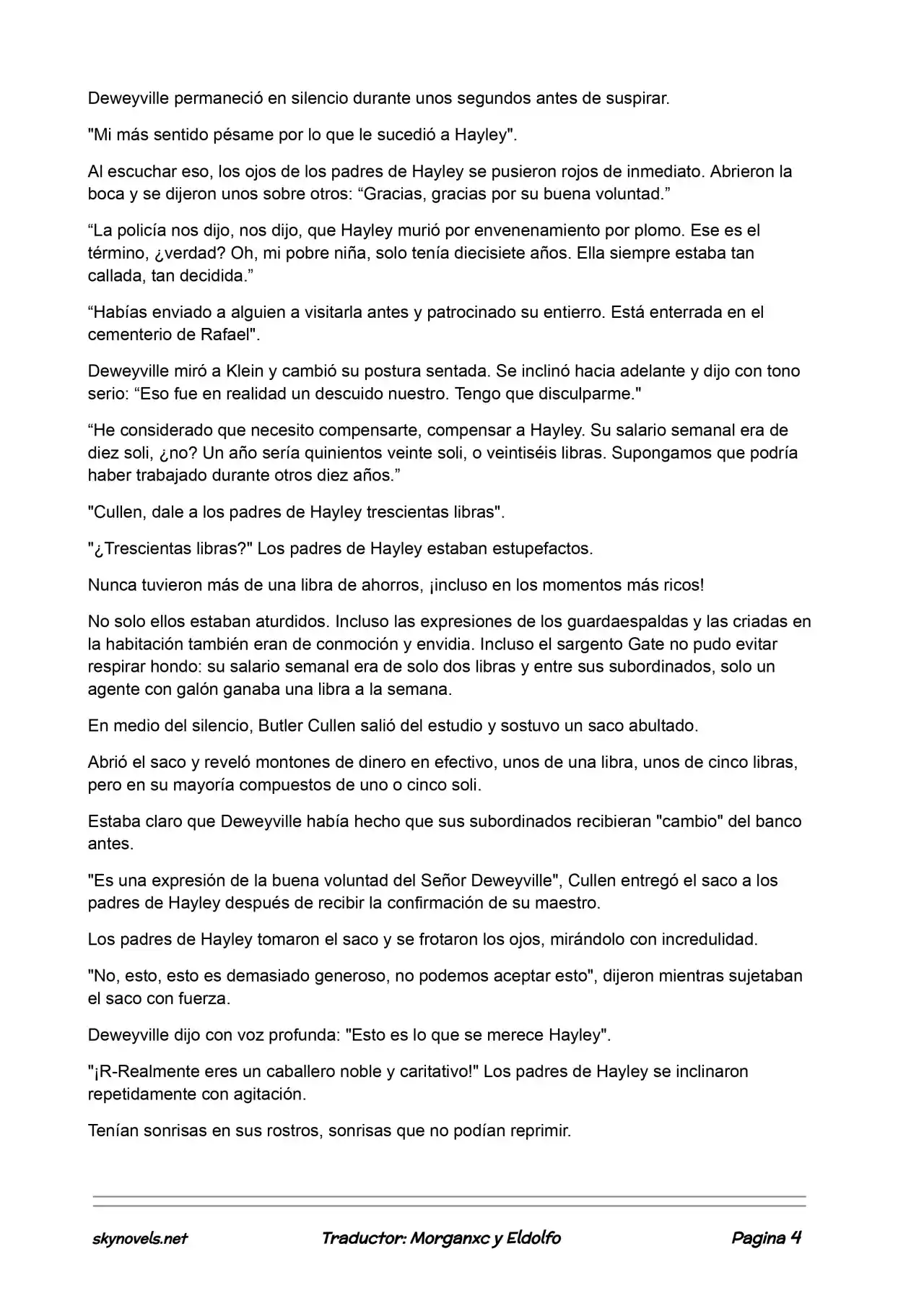 Lord Of The Mysteries (Novela) - Capítulo 91 - Página 4 - LectorTMOo