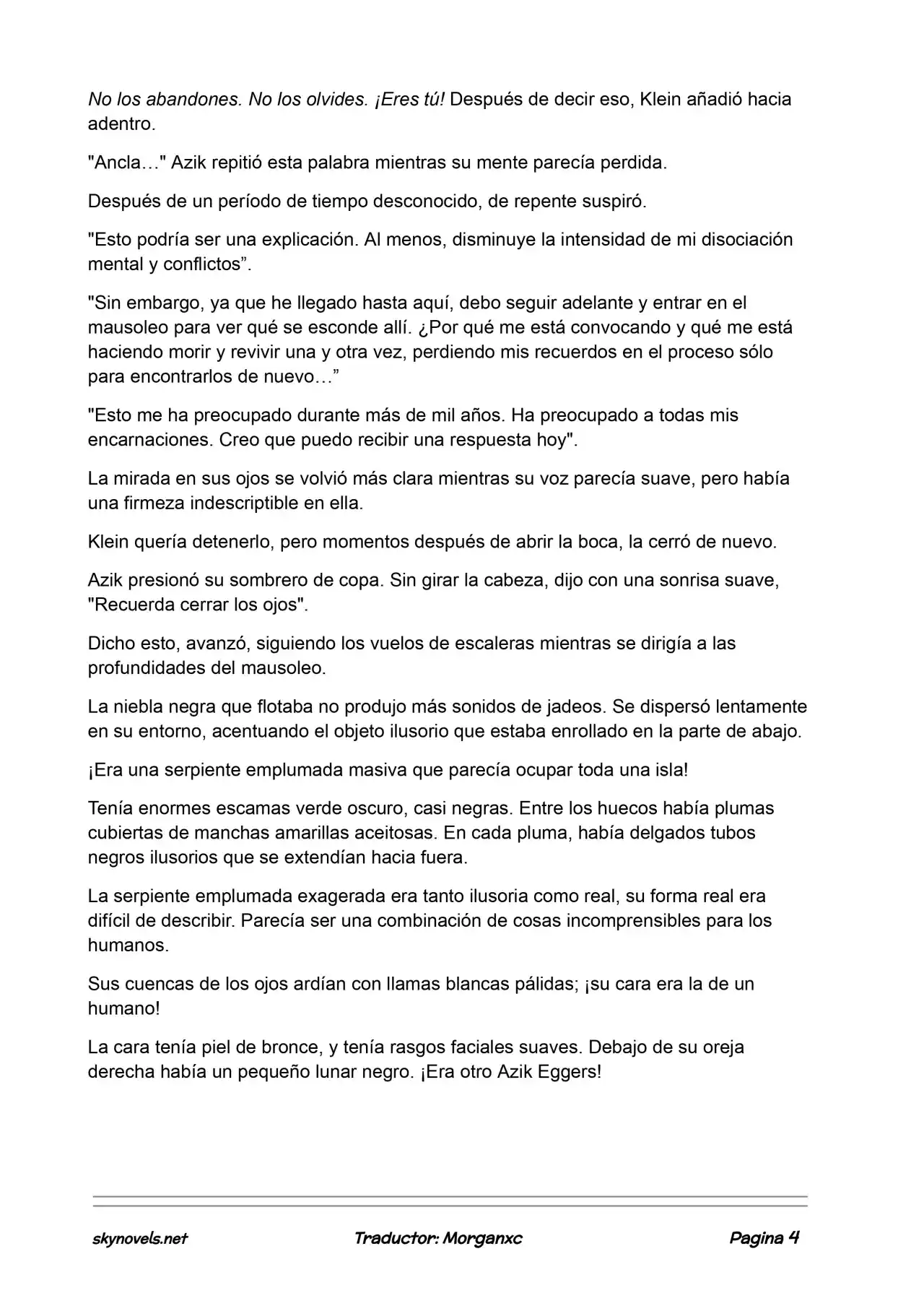 Lord Of The Mysteries (Novela) - Capítulo 915 - Página 4 - LectorTMOo