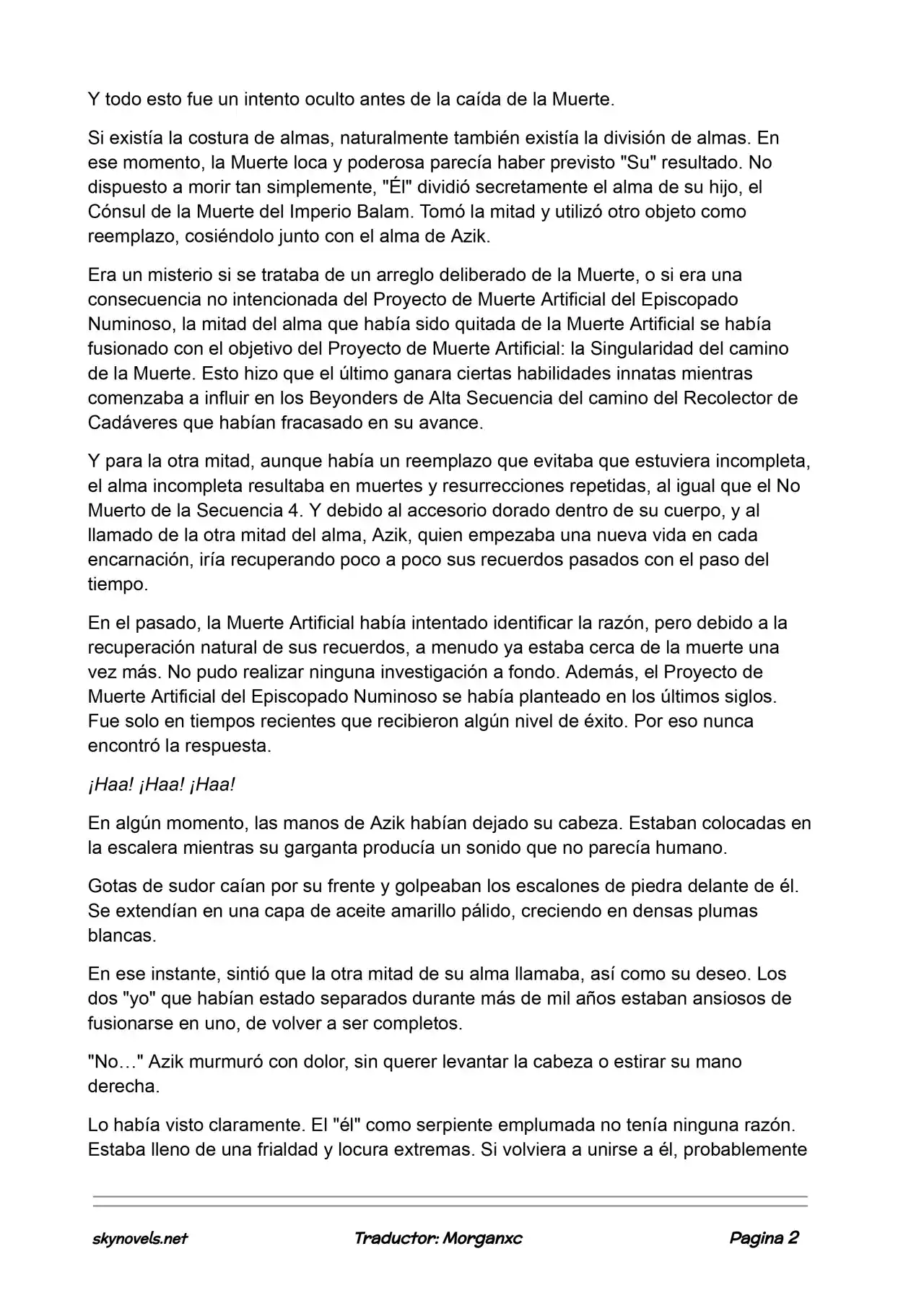 Lord Of The Mysteries (Novela) - Capítulo 916 - Página 2 - LectorTMOo