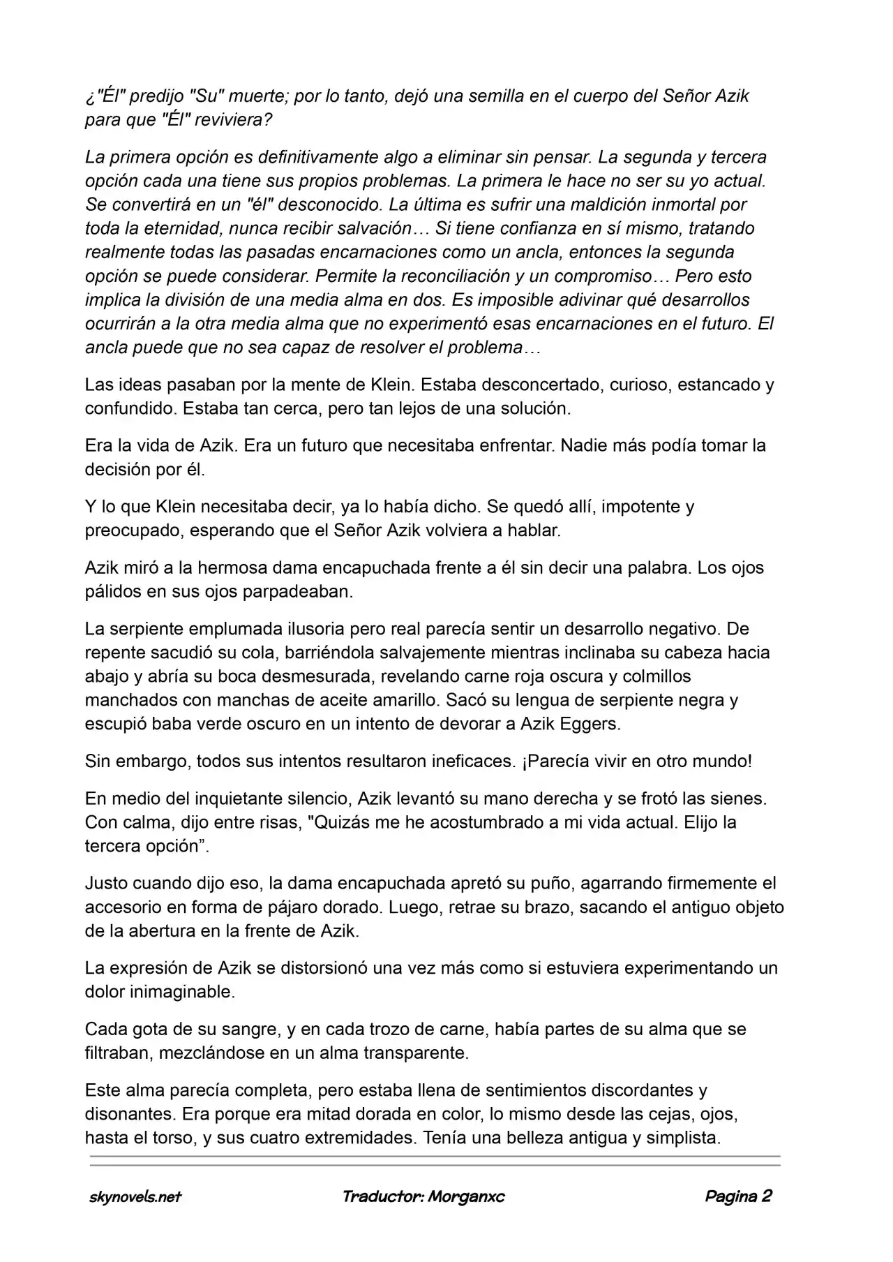 Lord Of The Mysteries (Novela) - Capítulo 917 - Página 2 - LectorTMOo