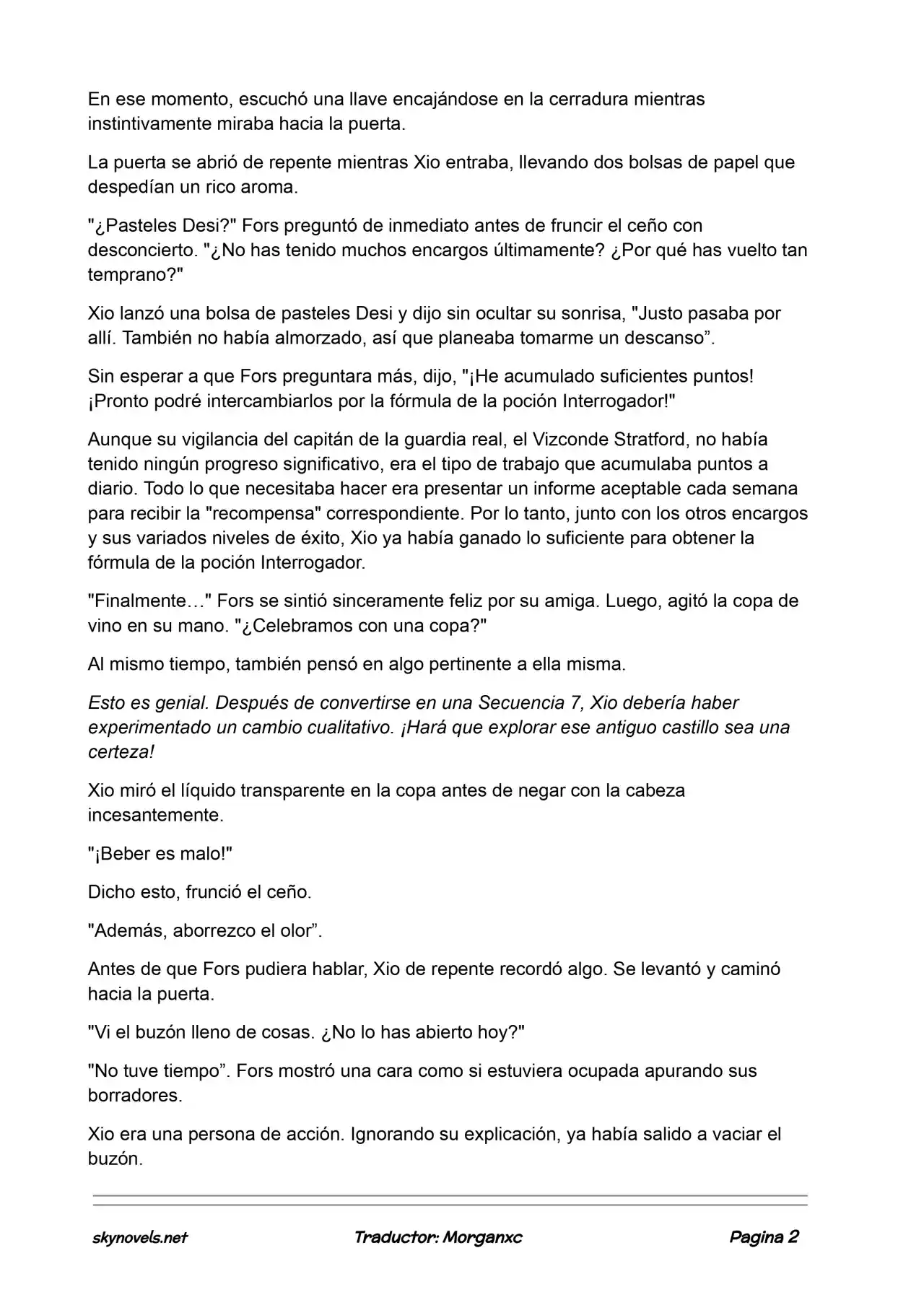 Lord Of The Mysteries (Novela) - Capítulo 919 - Página 2 - LectorTMOo
