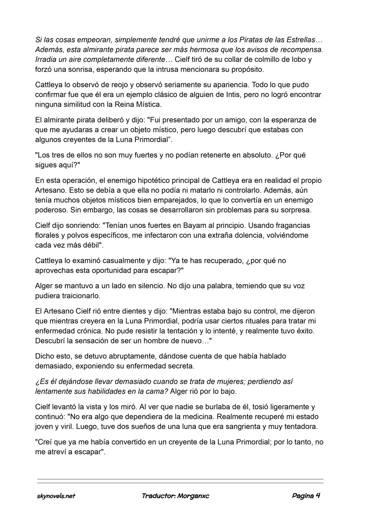 Lord Of The Mysteries (Novela) - Capítulo 922 - Página 4 - LectorTMOo
