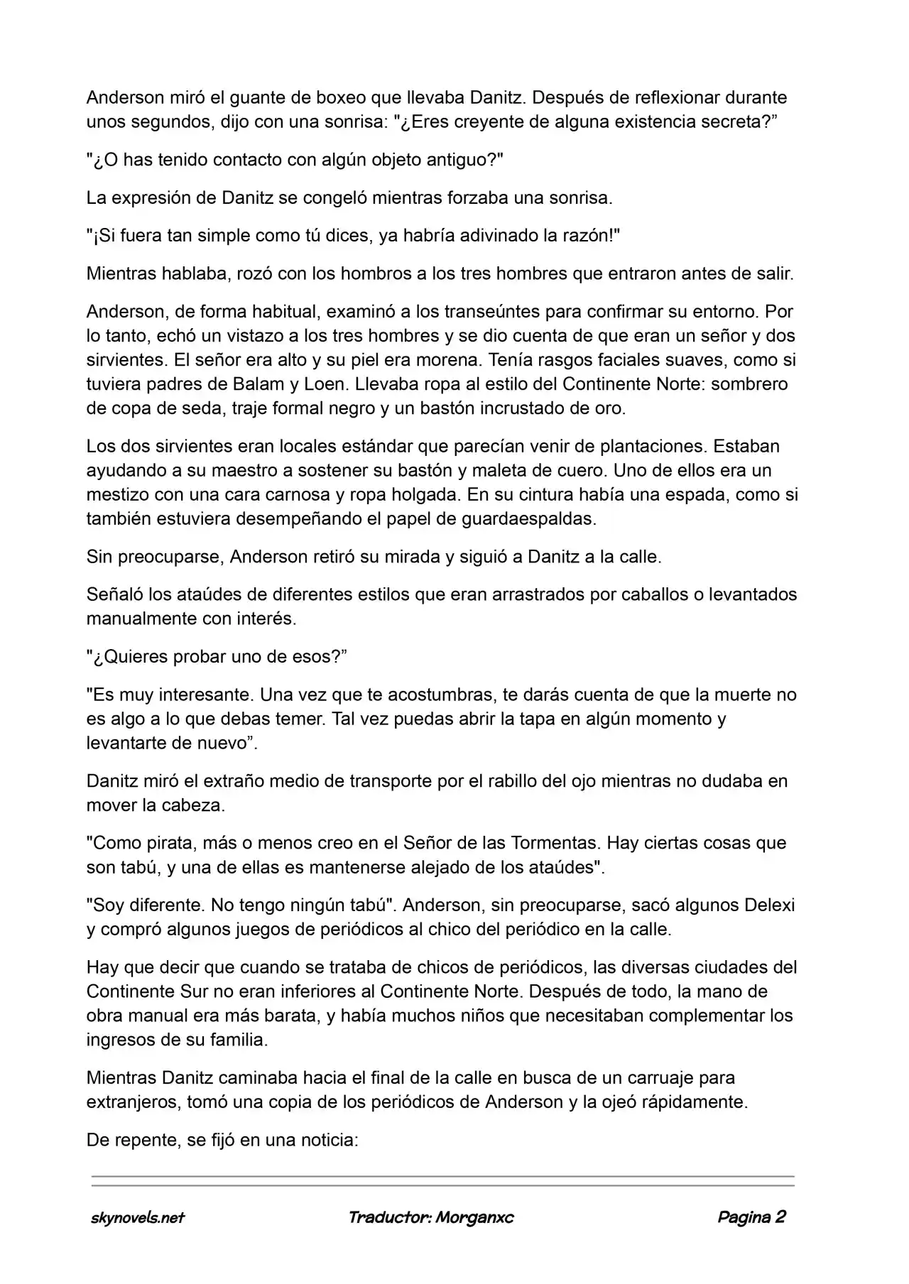 Lord Of The Mysteries (Novela) - Capítulo 935 - Página 2 - LectorTMOo