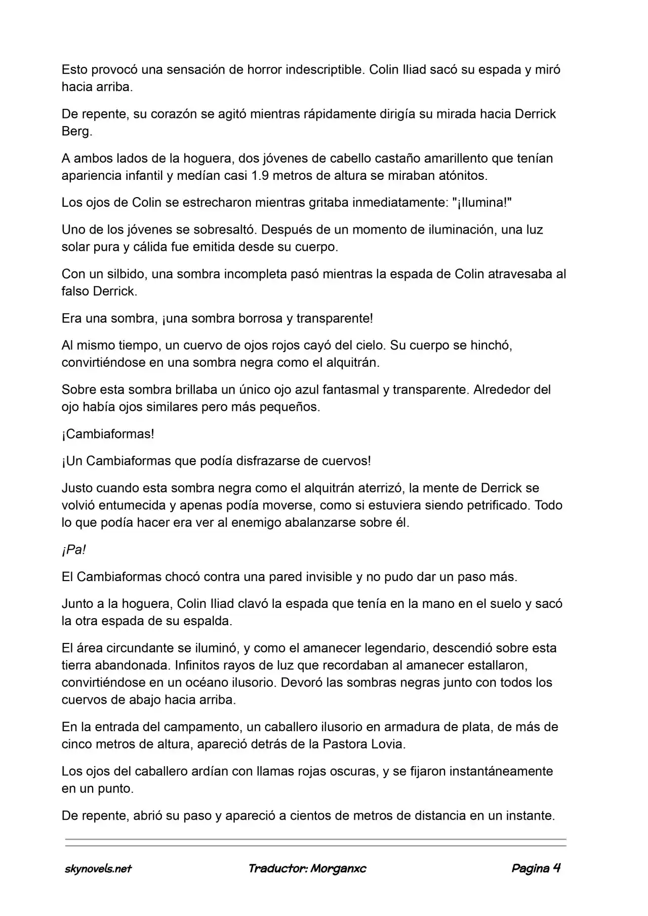Lord Of The Mysteries (Novela) - Capítulo 939 - Página 4 - LectorTMOo