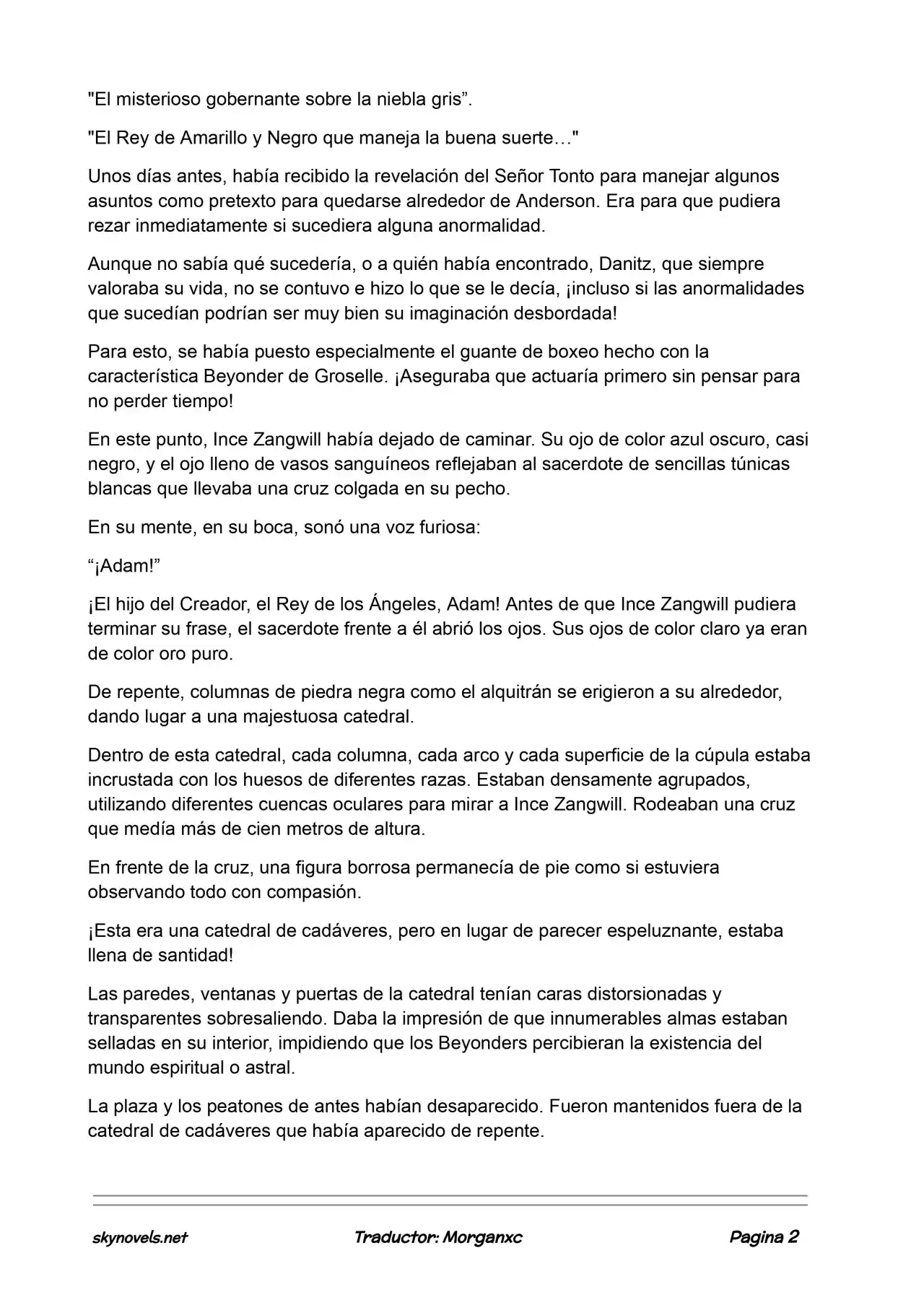 Lord Of The Mysteries (Novela) - Capítulo 941 - Página 2 - LectorTMOo