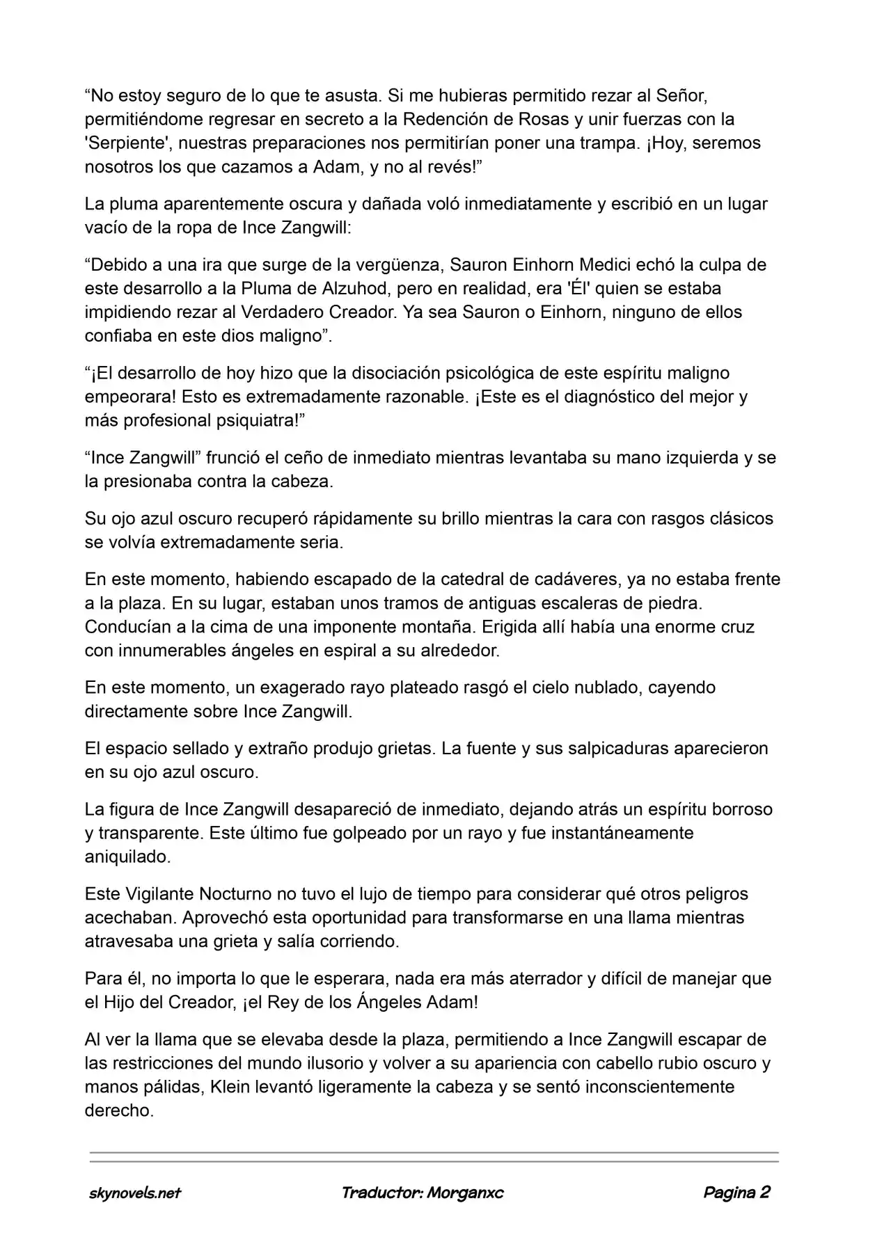 Lord Of The Mysteries (Novela) - Capítulo 942 - Página 2 - LectorTMOo