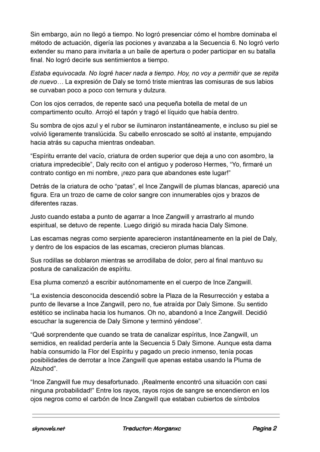 Lord Of The Mysteries (Novela) - Capítulo 944 - Página 2 - LectorTMOo