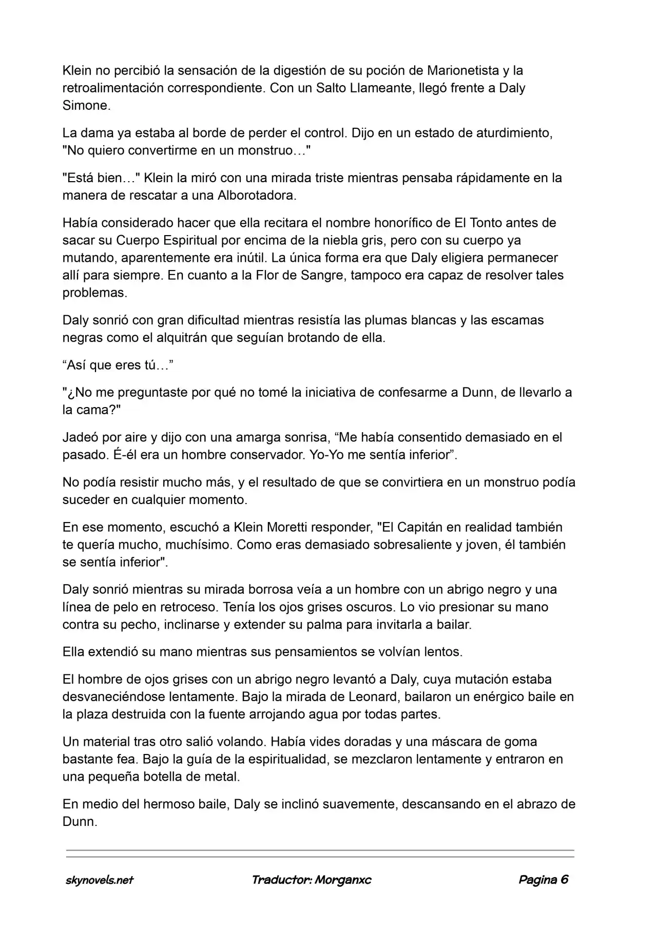 Lord Of The Mysteries (Novela) - Capítulo 945 - Página 6 - LectorTMOo