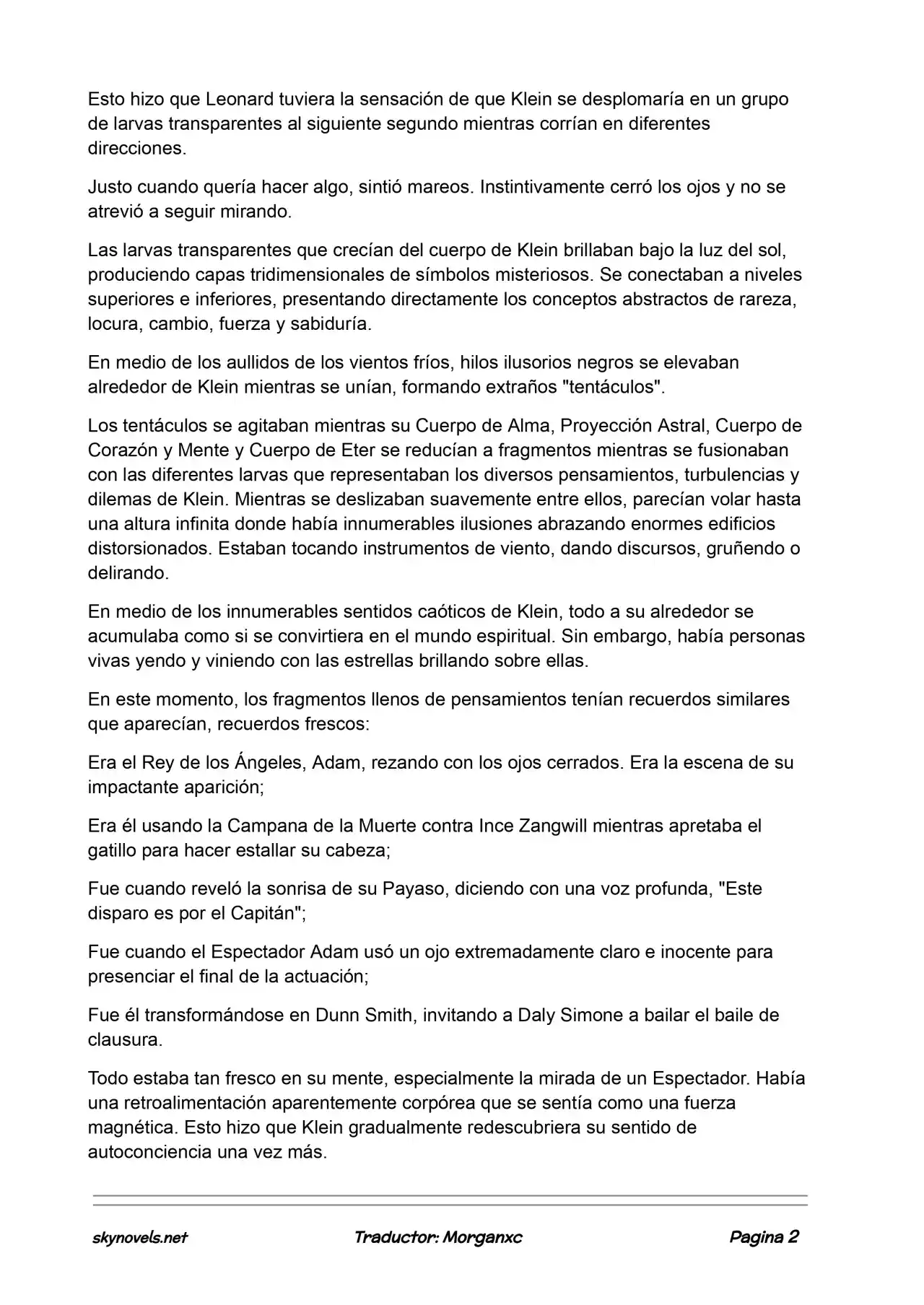 Lord Of The Mysteries (Novela) - Capítulo 946 - Página 2 - LectorTMOo