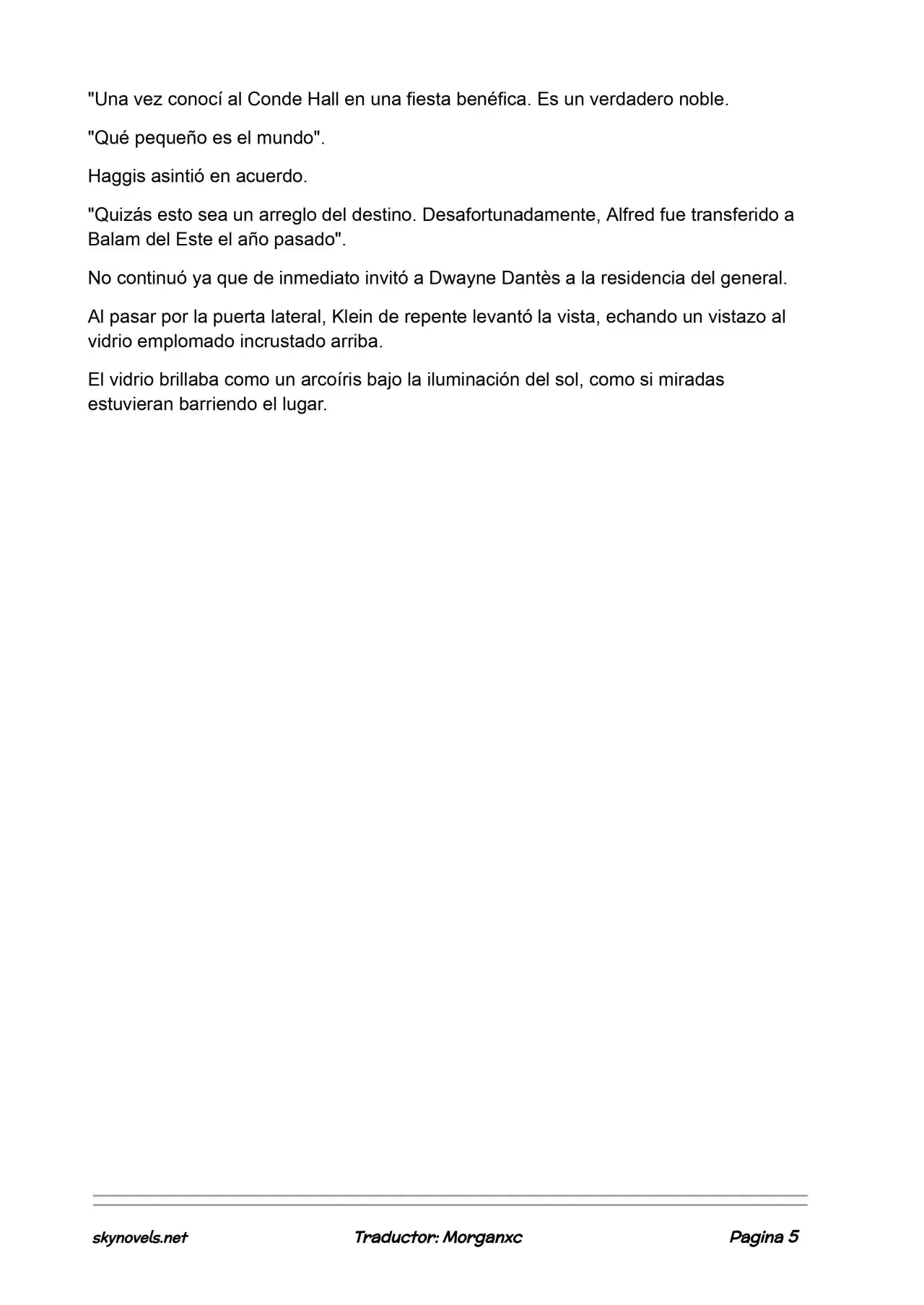 Lord Of The Mysteries (Novela) - Capítulo 952 - Página 5 - LectorTMOo