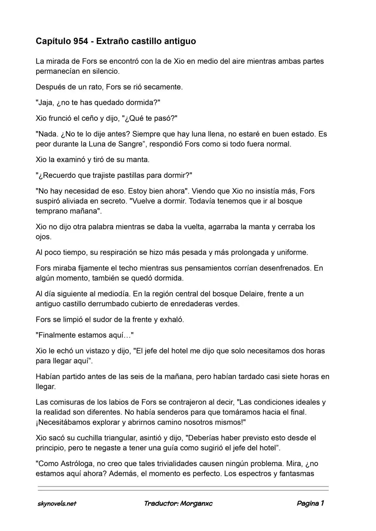 Lord Of The Mysteries (Novela) - Capítulo 954 - Página 1 - LectorTMOo