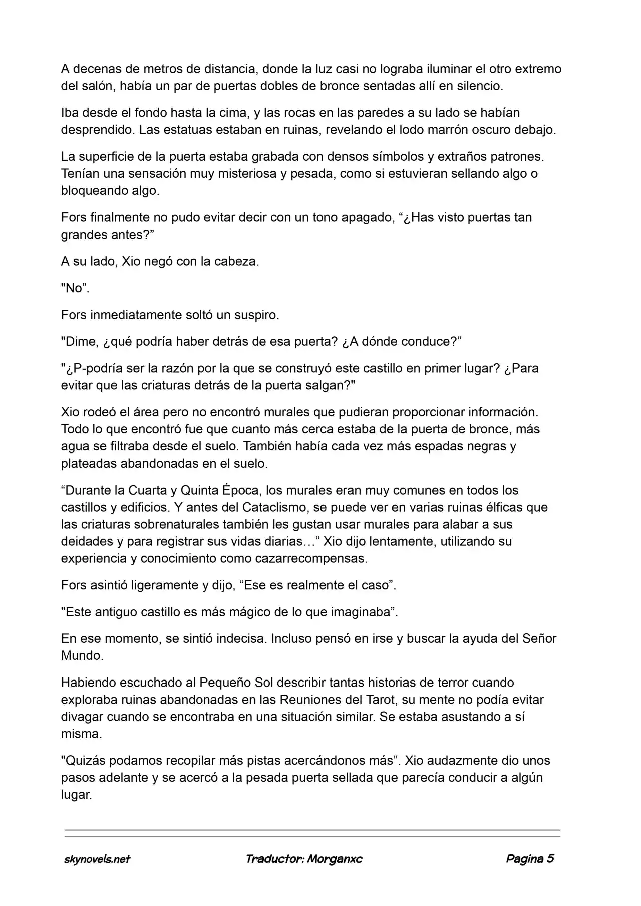 Lord Of The Mysteries (Novela) - Capítulo 954 - Página 5 - LectorTMOo