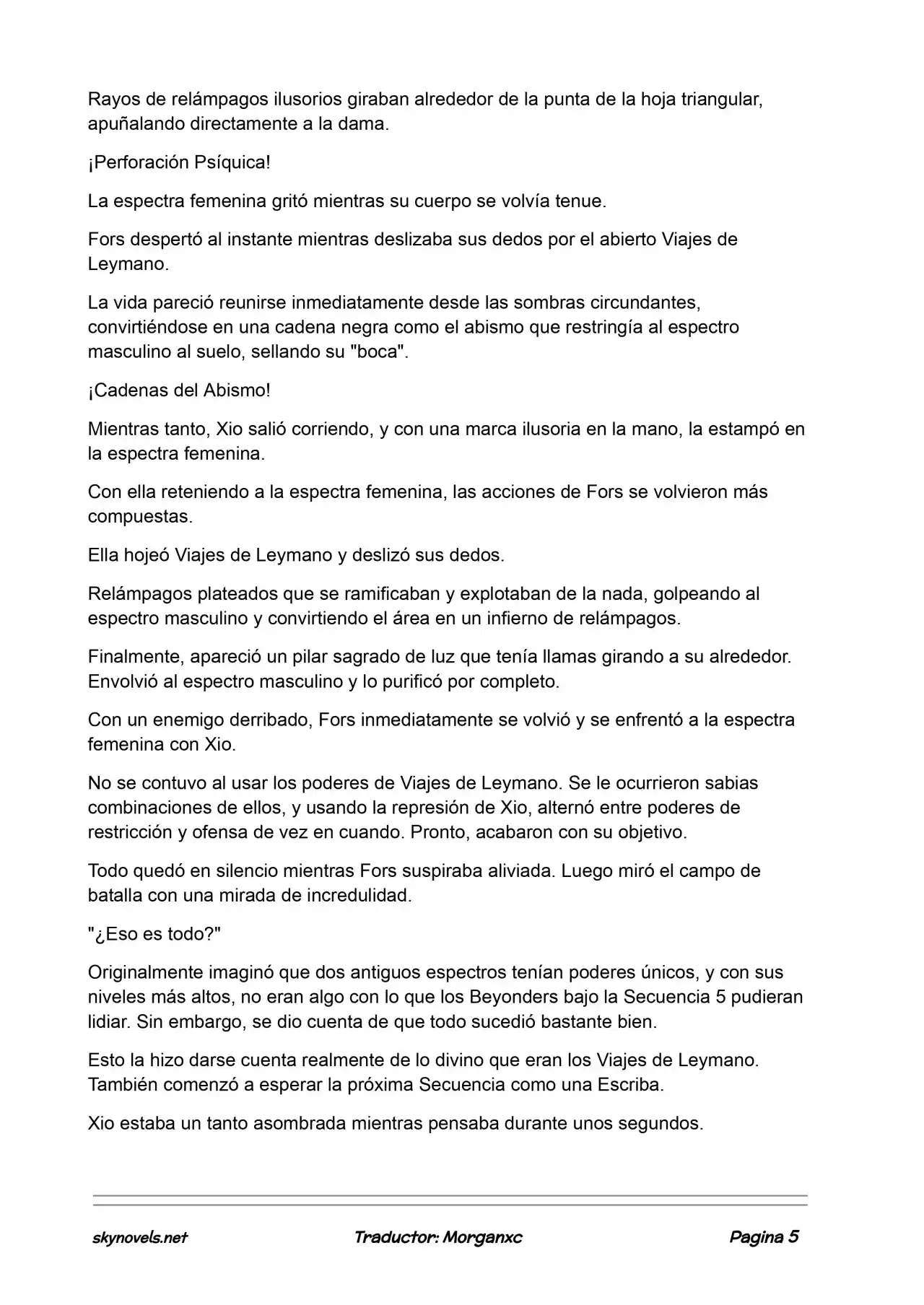 Lord Of The Mysteries (Novela) - Capítulo 955 - Página 5 - LectorTMOo