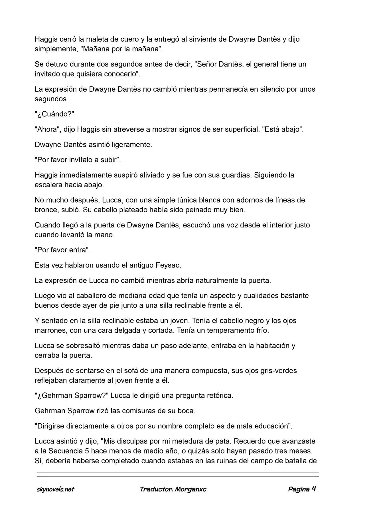 Lord Of The Mysteries (Novela) - Capítulo 957 - Página 4 - LectorTMOo