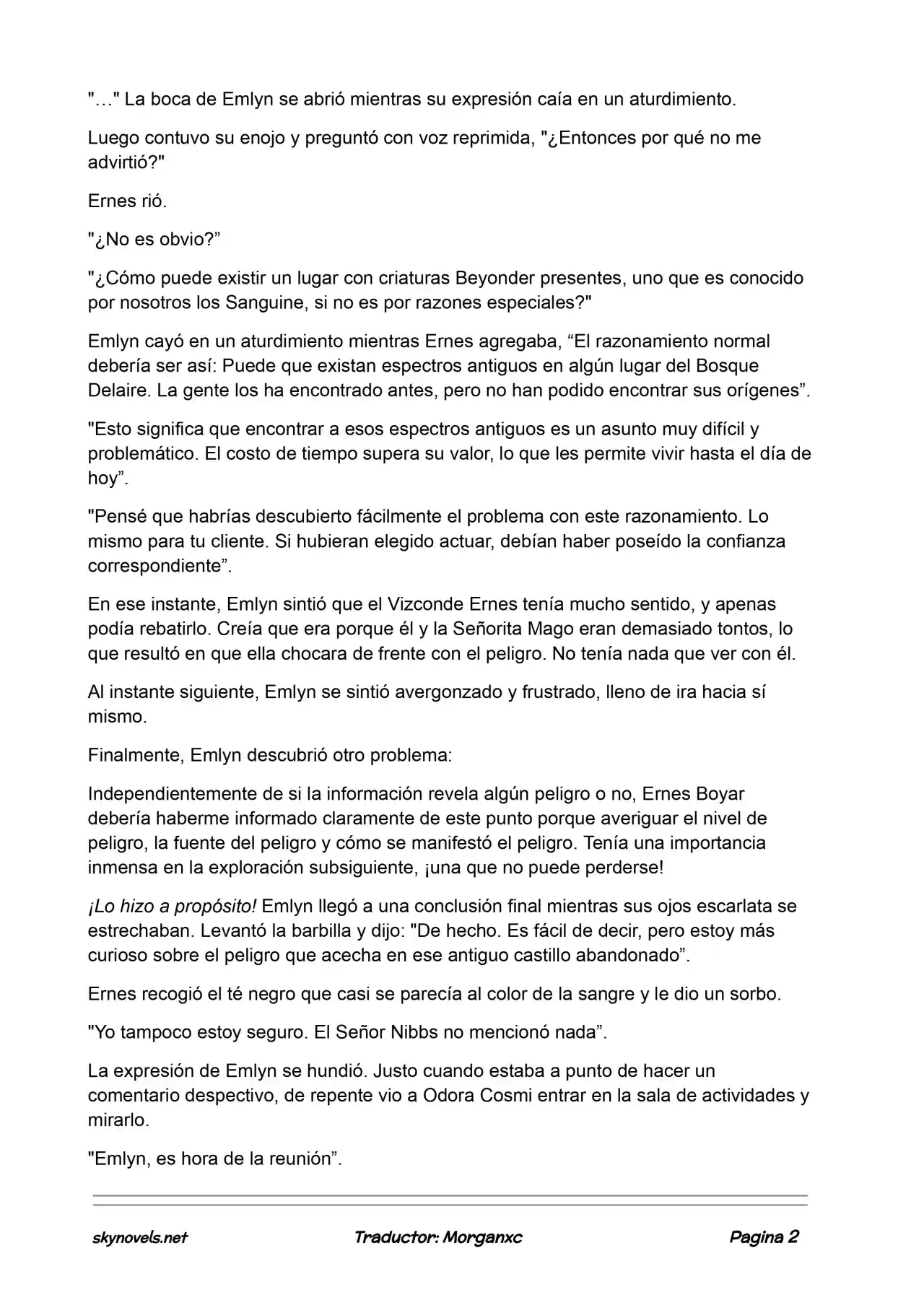 Lord Of The Mysteries (Novela) - Capítulo 969 - Página 2 - LectorTMOo