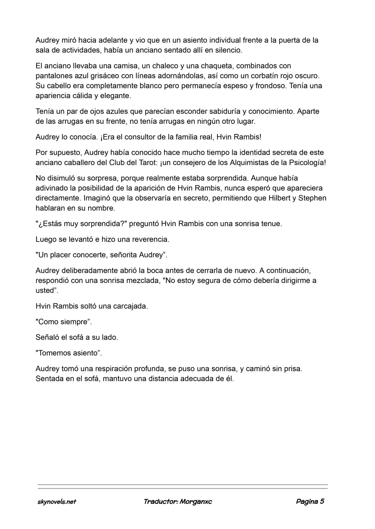 Lord Of The Mysteries (Novela) - Capítulo 973 - Página 5 - LectorTMOo