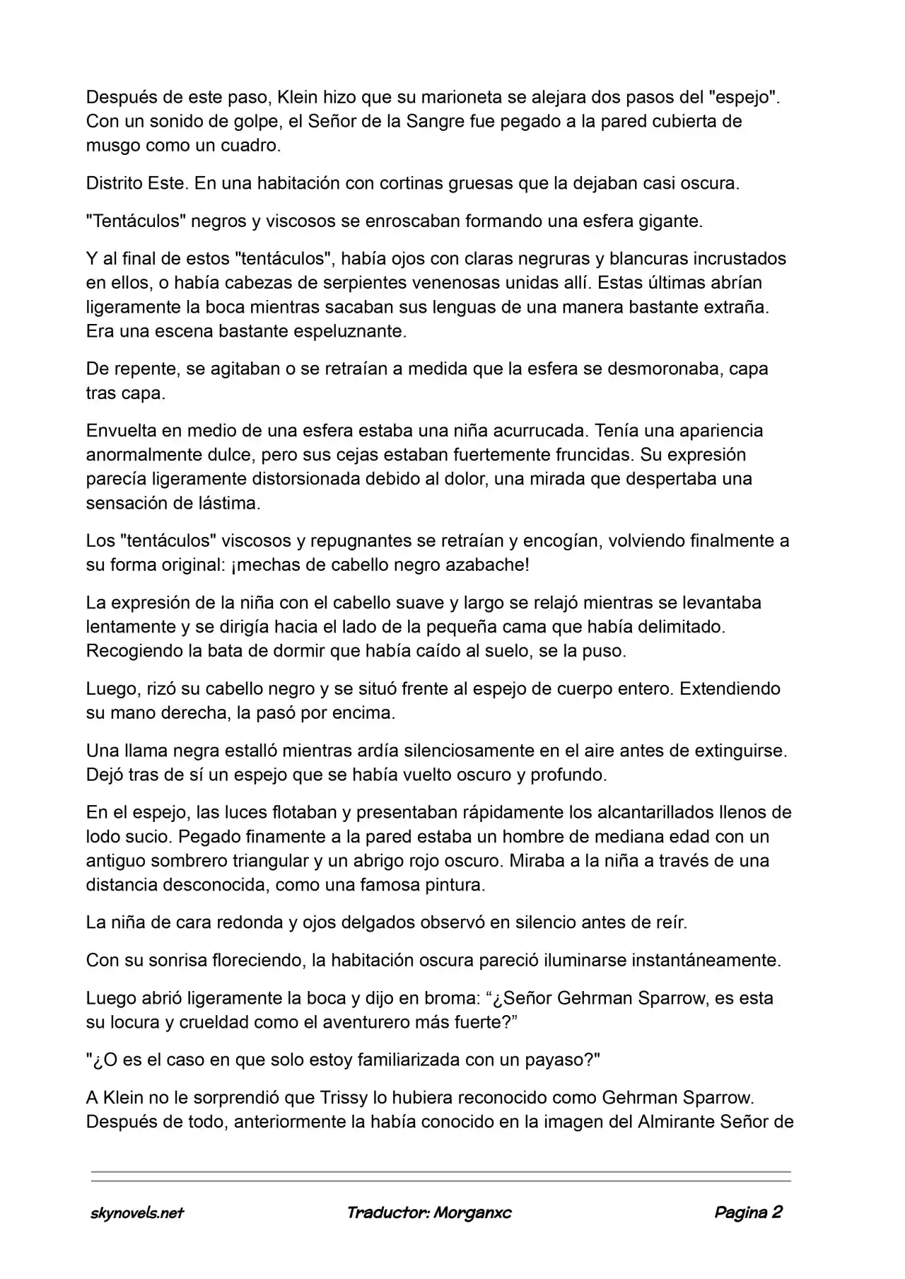Lord Of The Mysteries (Novela) - Capítulo 978 - Página 2 - LectorTMOo