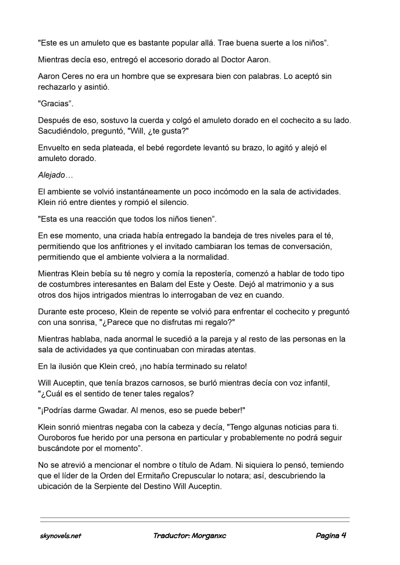 Lord Of The Mysteries (Novela) - Capítulo 979 - Página 4 - LectorTMOo