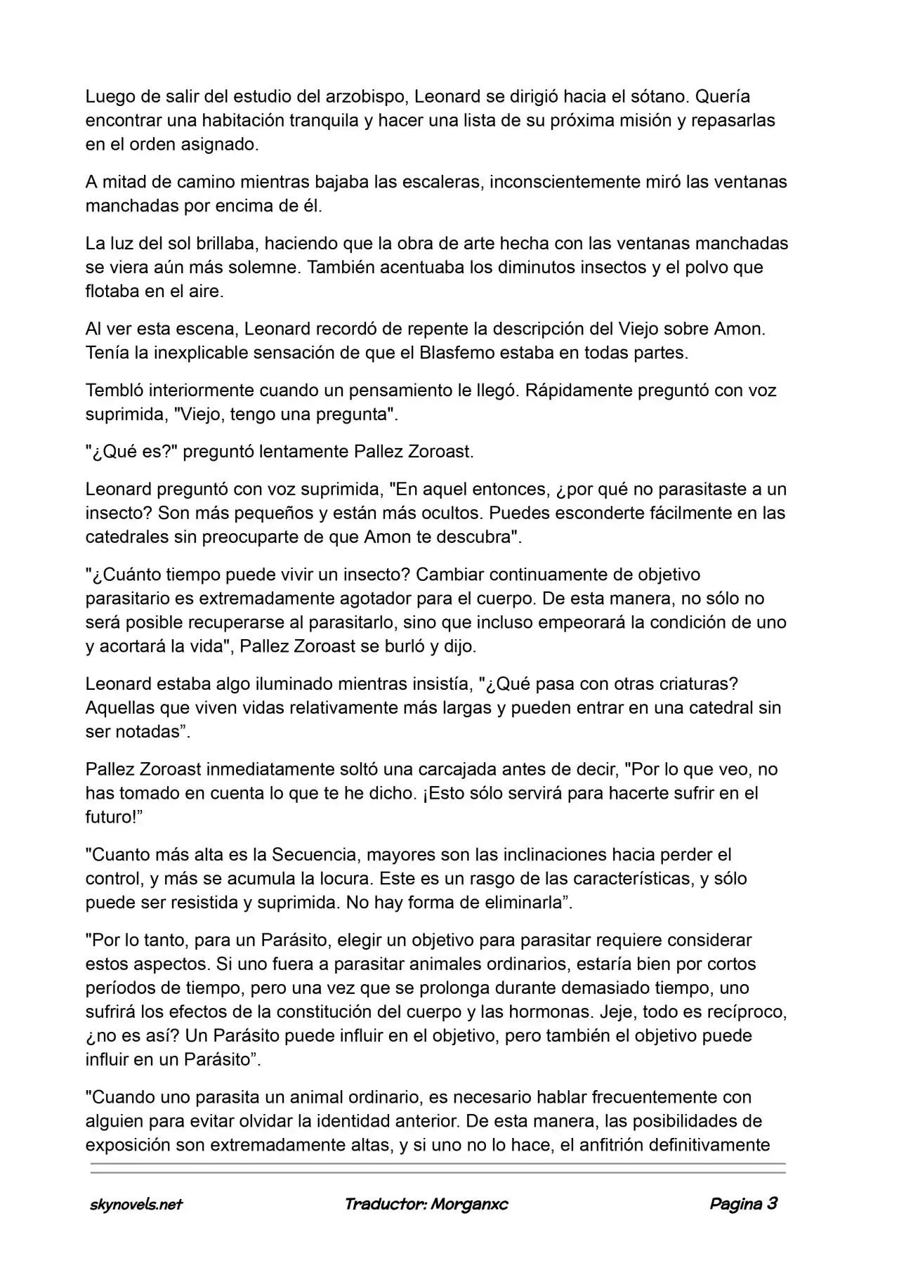 Lord Of The Mysteries (Novela) - Capítulo 980 - Página 3 - LectorTMOo