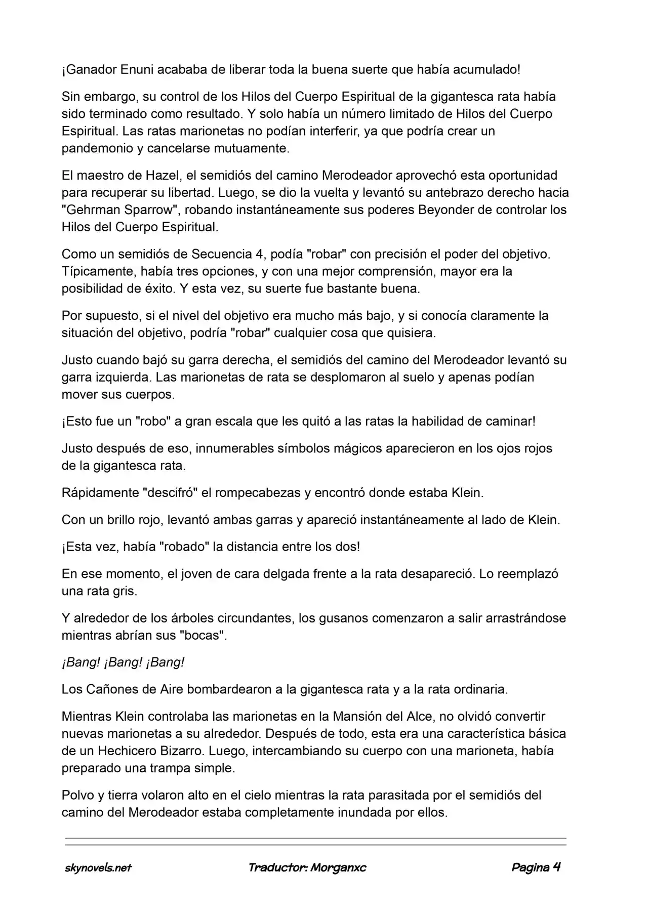 Lord Of The Mysteries (Novela) - Capítulo 982 - Página 4 - LectorTMOo