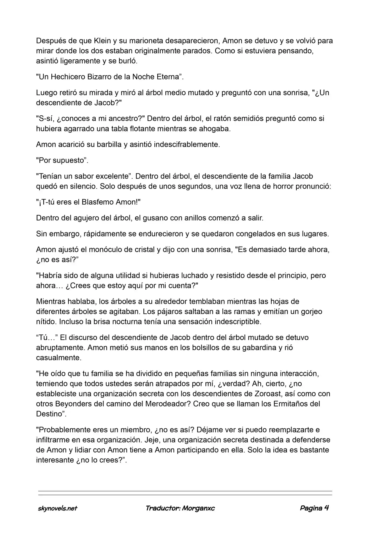 Lord Of The Mysteries (Novela) - Capítulo 983 - Página 4 - LectorTMOo