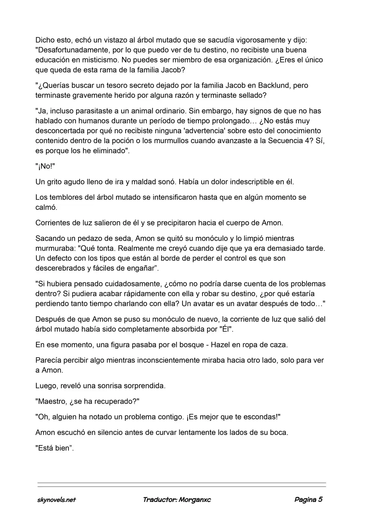 Lord Of The Mysteries (Novela) - Capítulo 983 - Página 5 - LectorTMOo