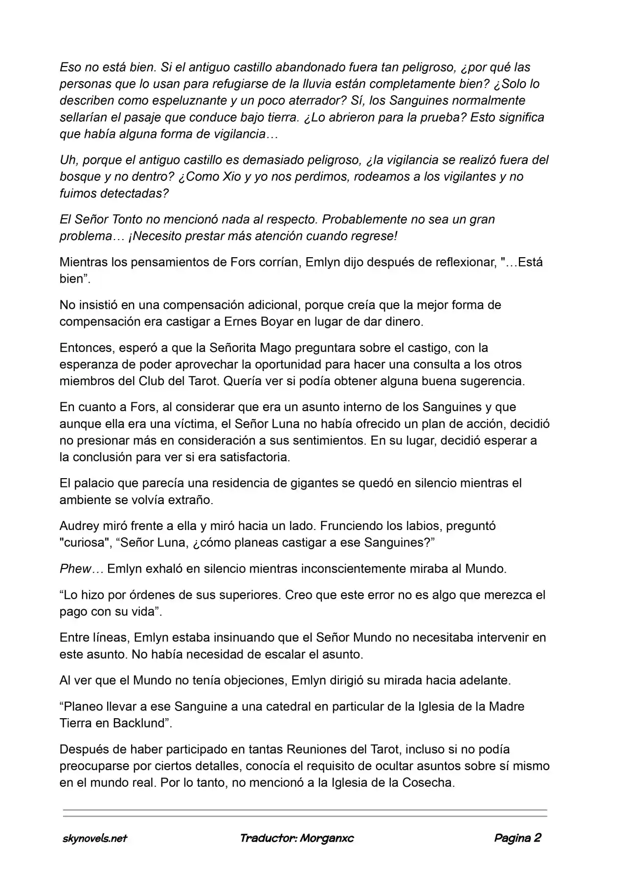 Lord Of The Mysteries (Novela) - Capítulo 988 - Página 2 - LectorTMOo