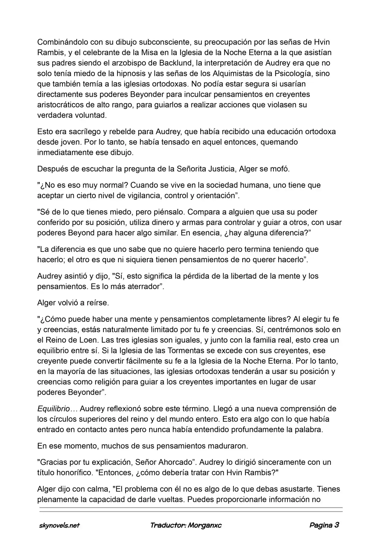 Lord Of The Mysteries (Novela) - Capítulo 990 - Página 3 - LectorTMOo