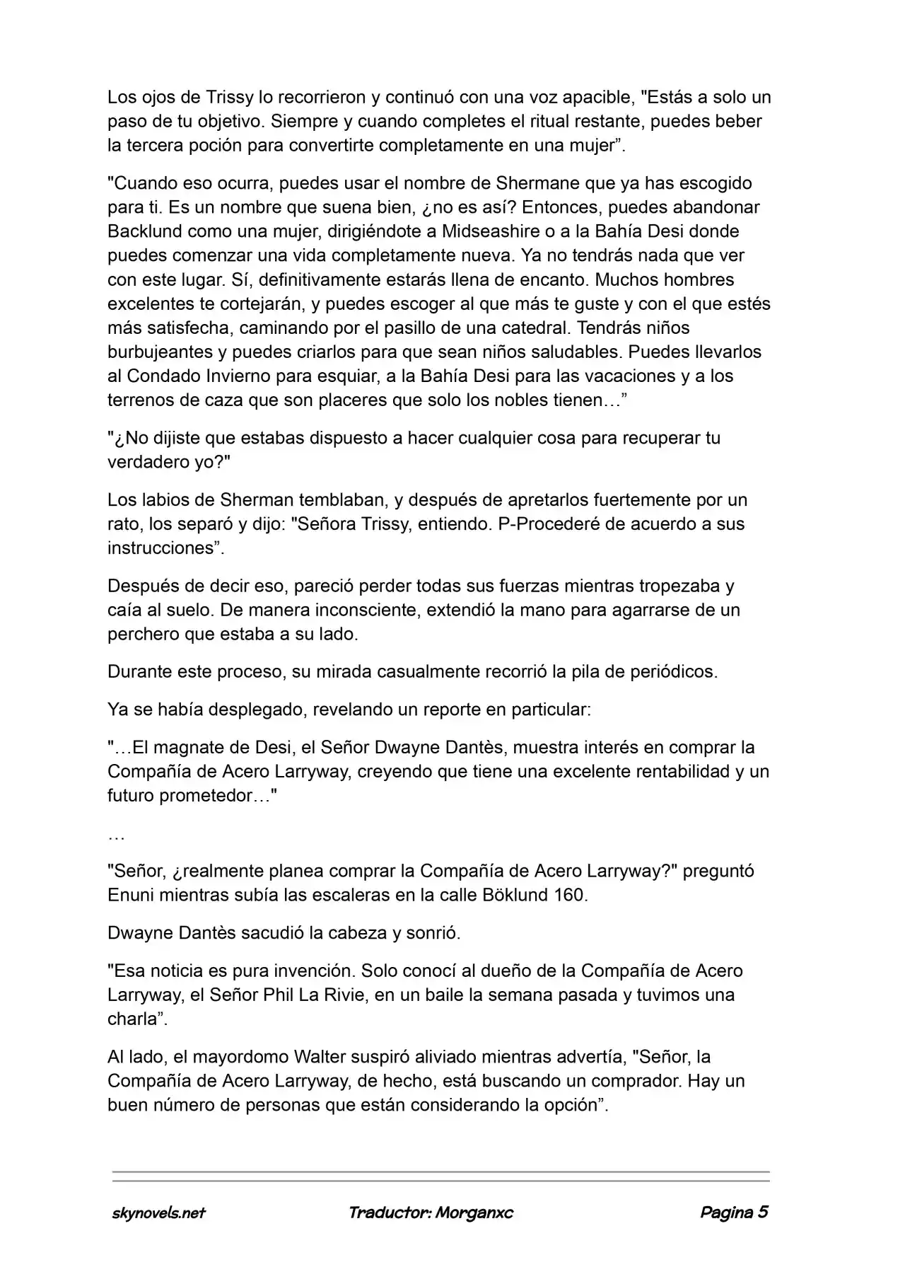 Lord Of The Mysteries (Novela) - Capítulo 999 - Página 5 - LectorTMOo