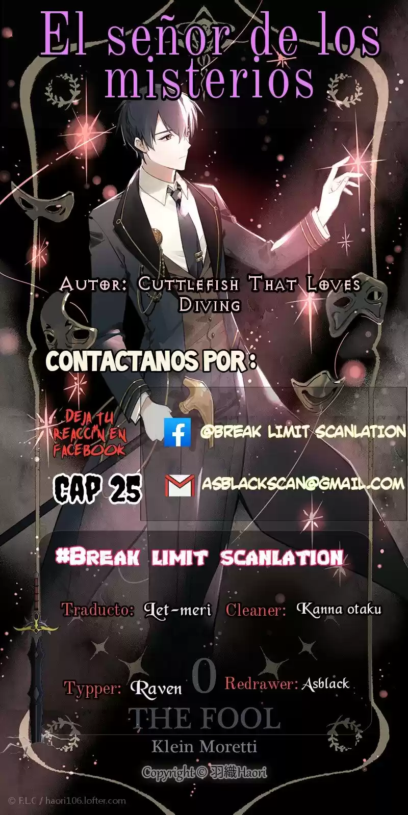 Lord Of The Mysteries - Capítulo 25 - Página 1 - LectorTMOo