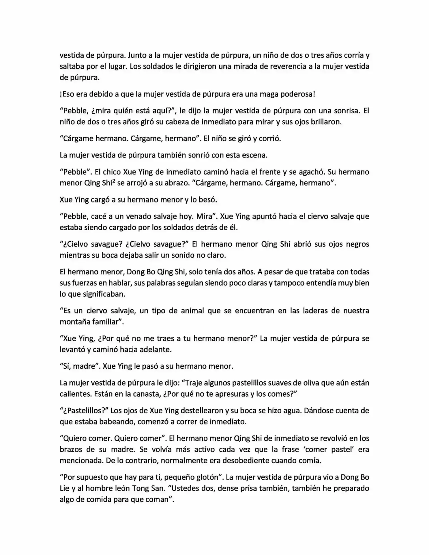 Lord Xue Ying (novela) (Novela) - Capítulo 1 - Página 4 - LectorTMOo