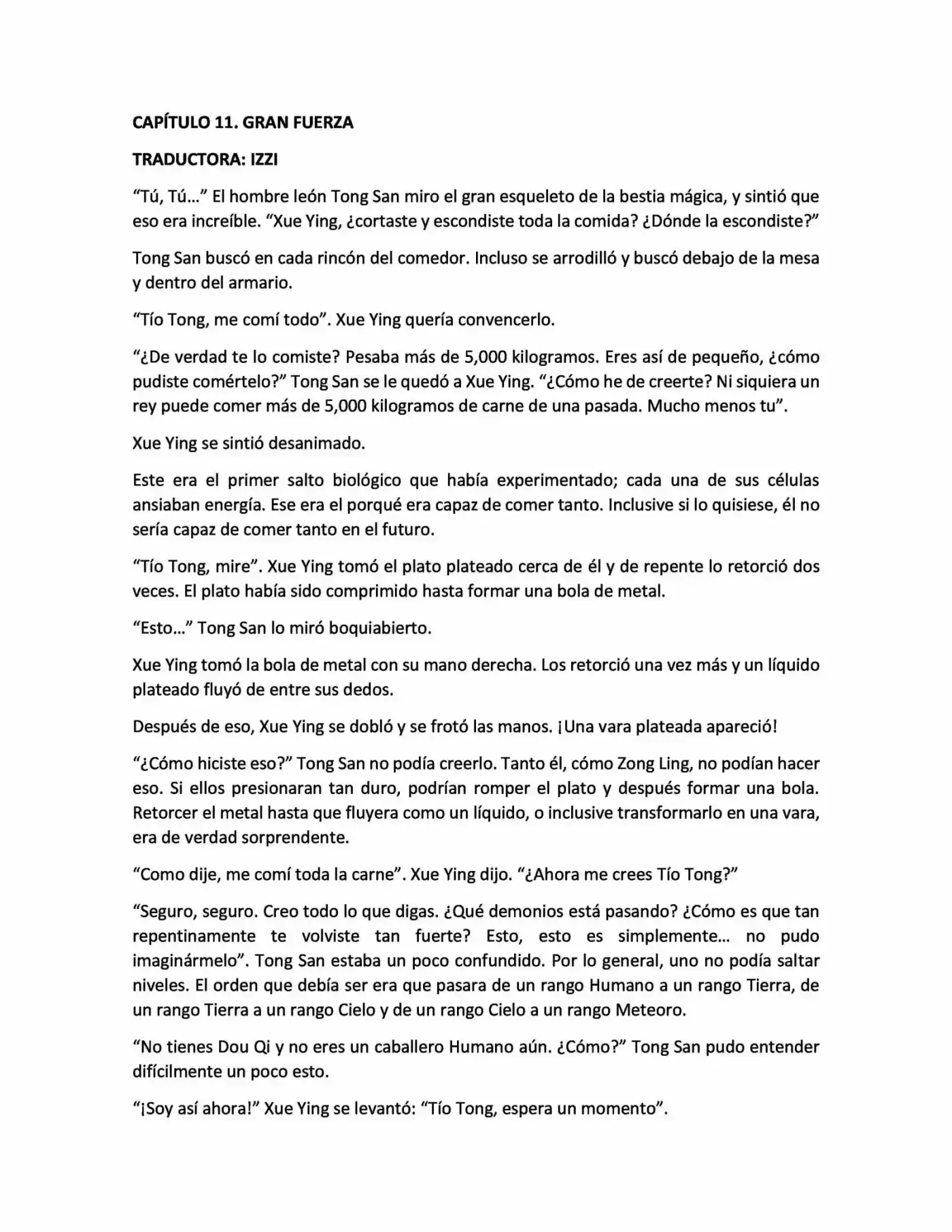 Lord Xue Ying (novela) (Novela) - Capítulo 11 - Página 1 - LectorTMOo