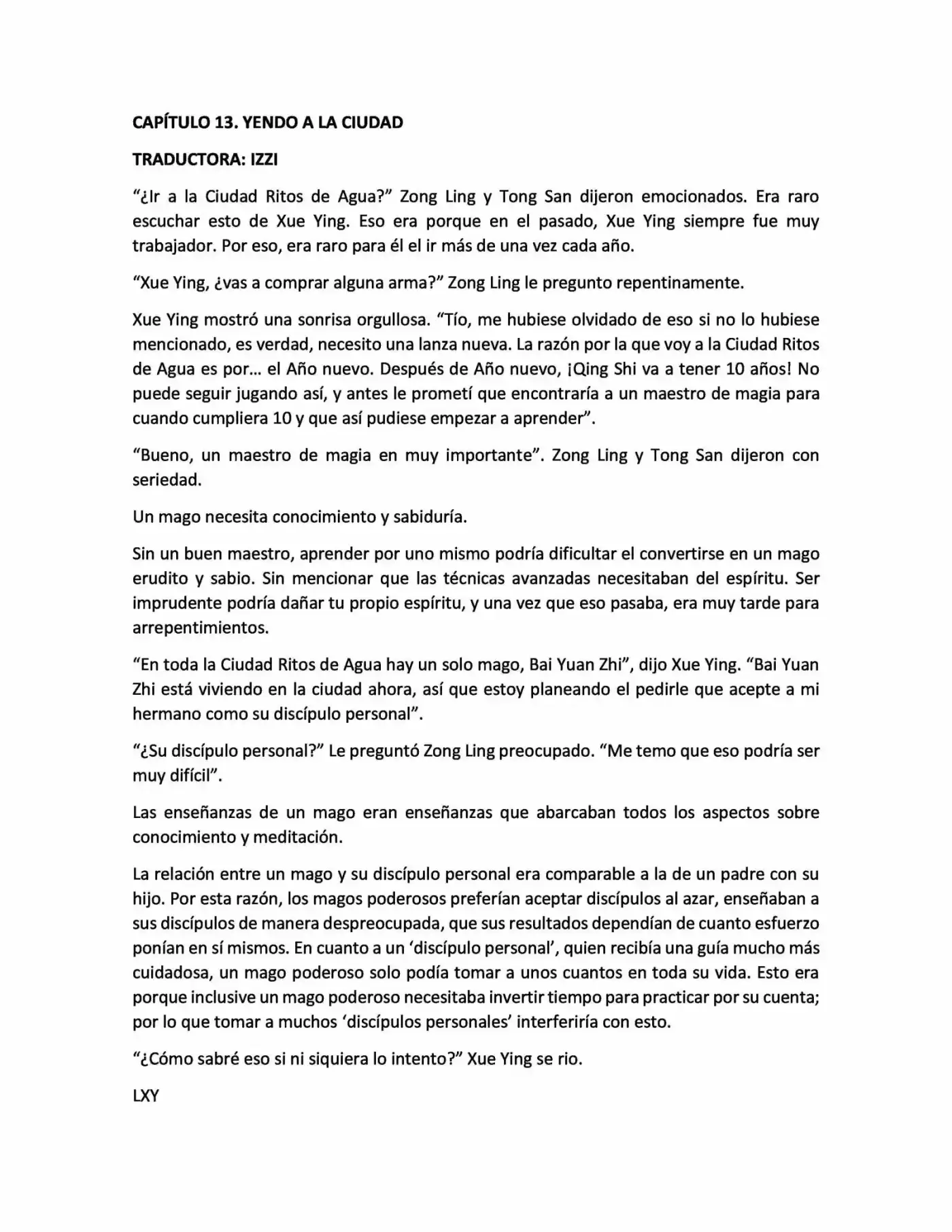 Lord Xue Ying (novela) (Novela) - Capítulo 13 - Página 1 - LectorTMOo