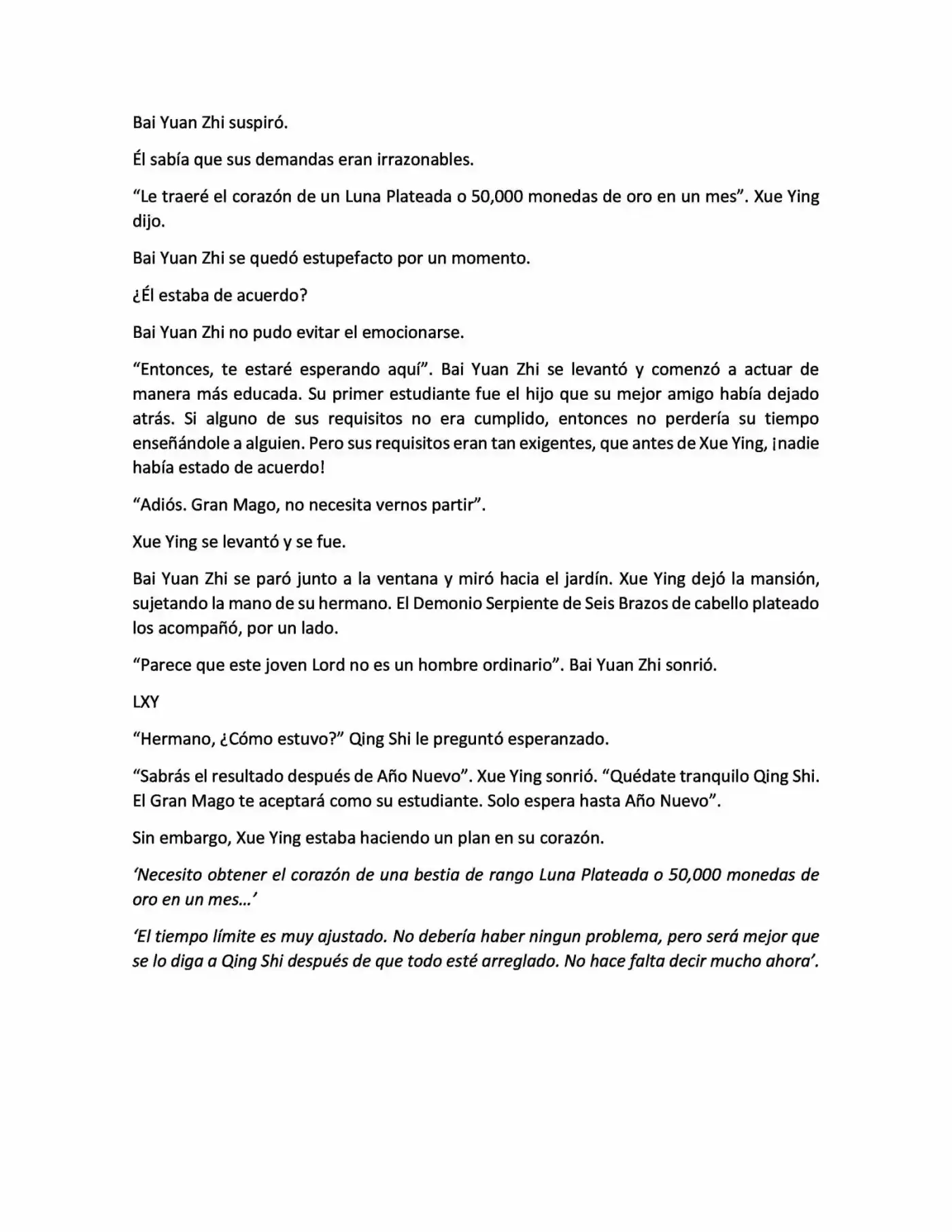 Lord Xue Ying (novela) (Novela) - Capítulo 15 - Página 4 - LectorTMOo