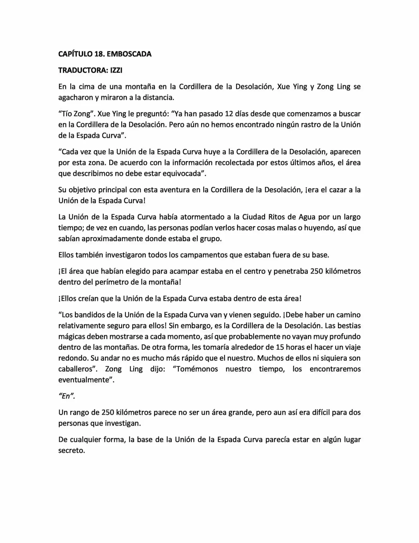 Lord Xue Ying (novela) (Novela) - Capítulo 18 - Página 1 - LectorTMOo