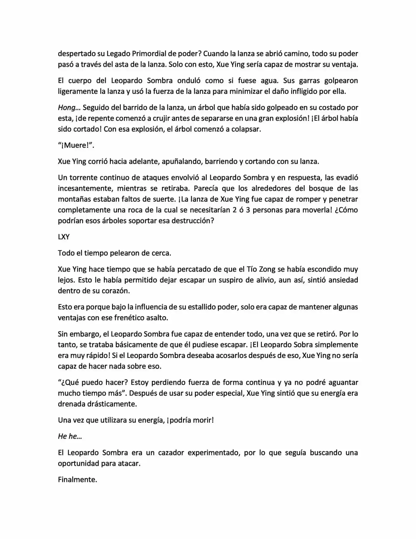 Lord Xue Ying (novela) (Novela) - Capítulo 19 - Página 4 - LectorTMOo