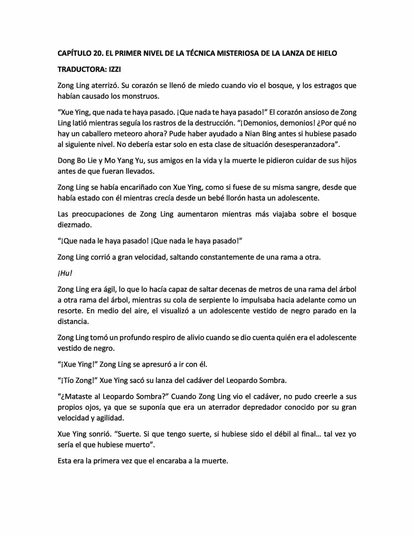 Lord Xue Ying (novela) (Novela) - Capítulo 20 - Página 1 - LectorTMOo