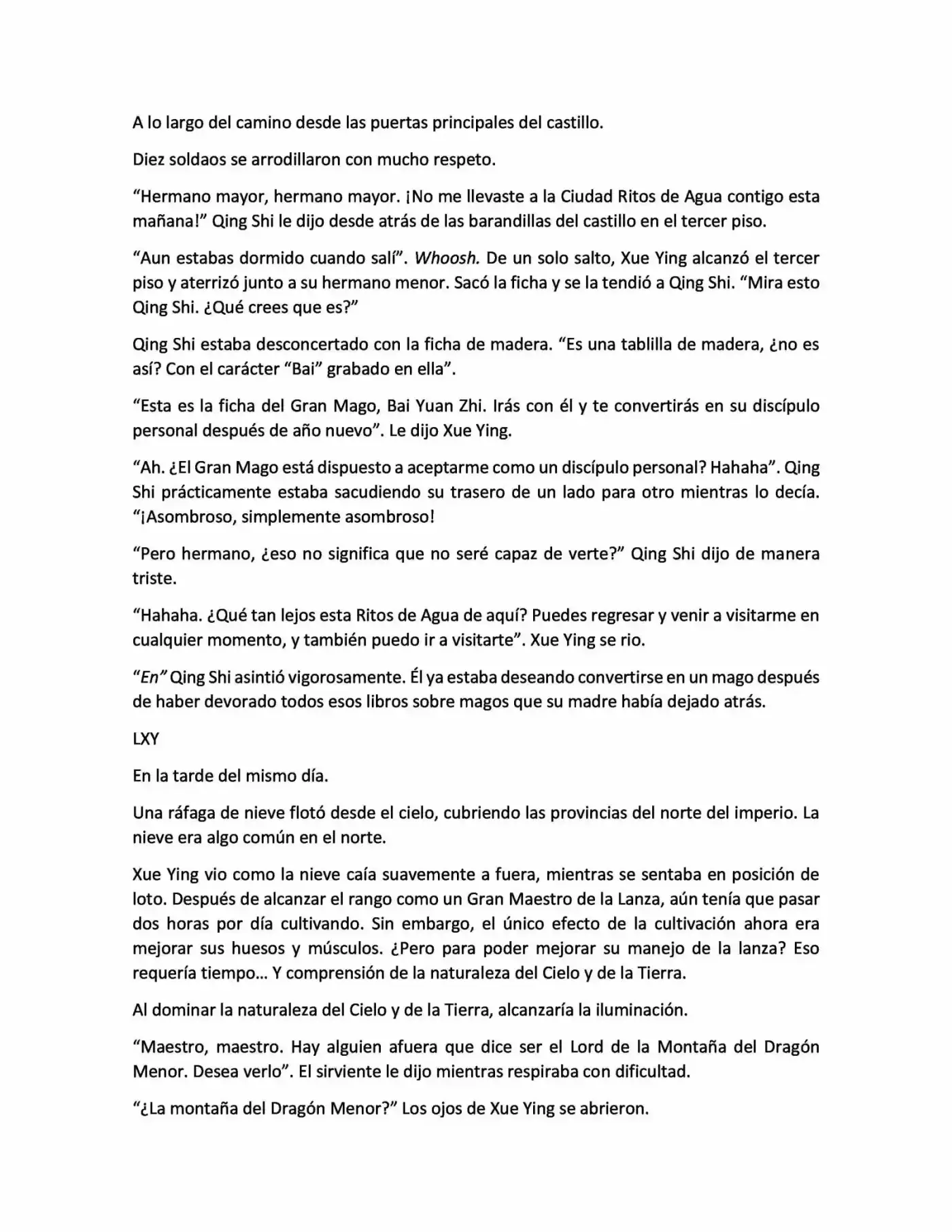 Lord Xue Ying (Novela) - Capítulo 26 - Página 4 - LectorTMOo