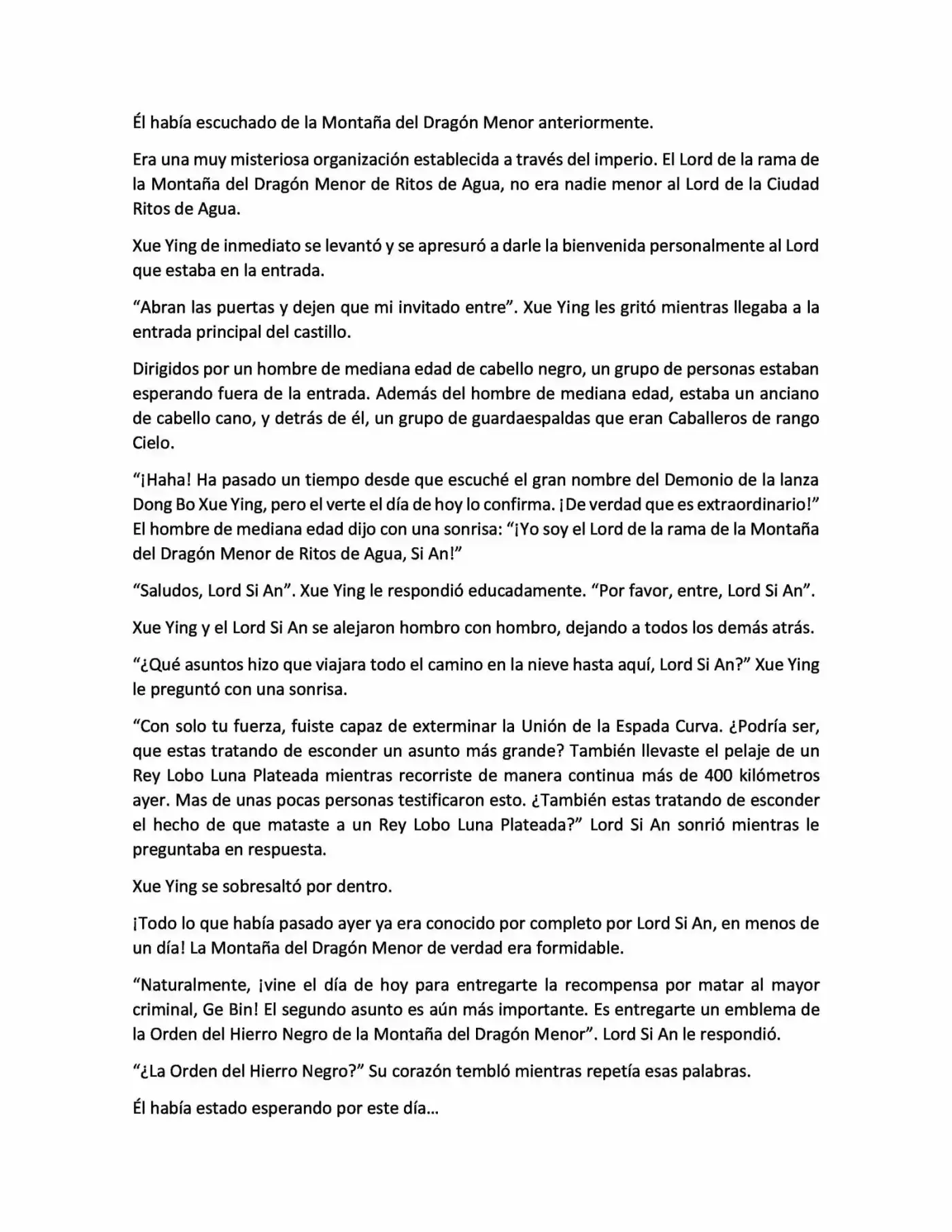 Lord Xue Ying (Novela) - Capítulo 26 - Página 5 - LectorTMOo