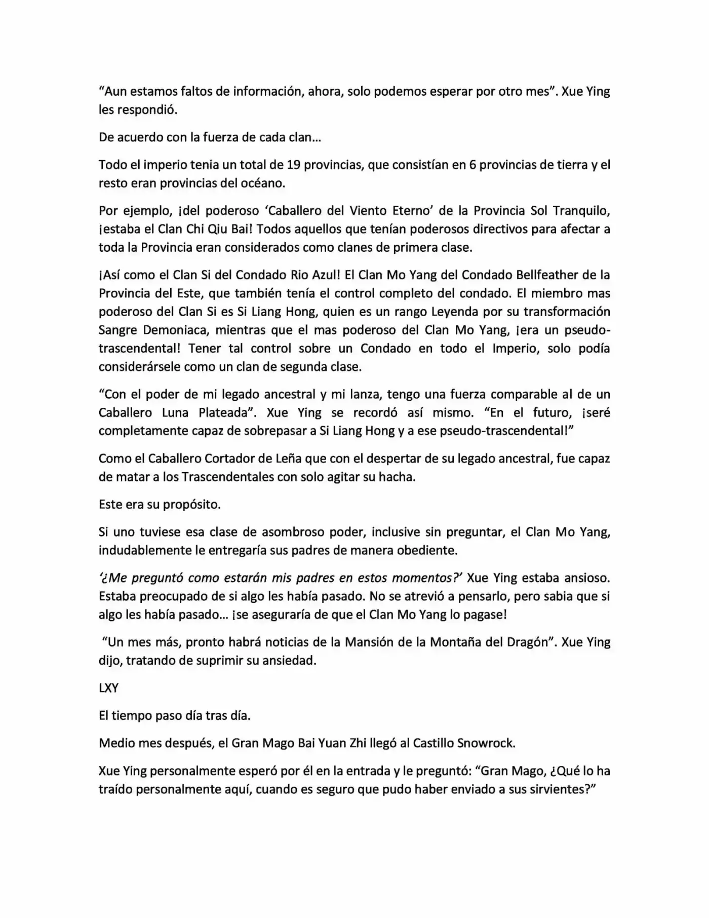 Lord Xue Ying (Novela) - Capítulo 29 - Página 4 - LectorTMOo