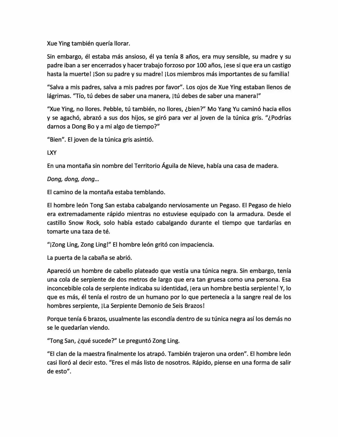 Lord Xue Ying (novela) (Novela) - Capítulo 3 - Página 3 - LectorTMOo