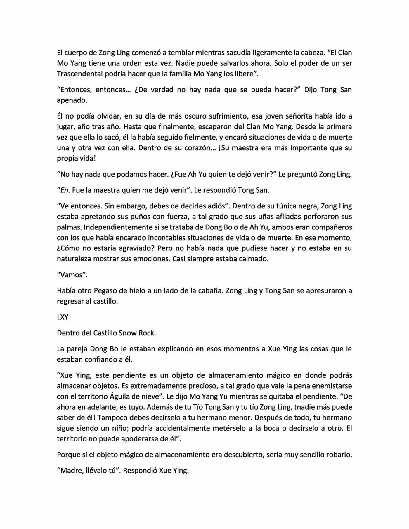 Lord Xue Ying (novela) (Novela) - Capítulo 3 - Página 4 - LectorTMOo
