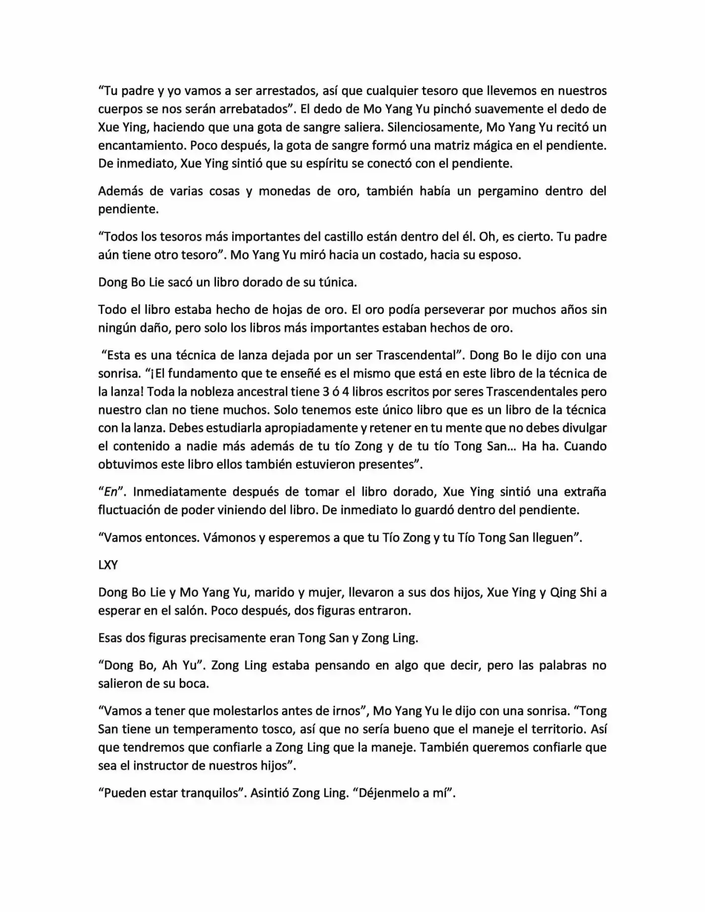 Lord Xue Ying (novela) (Novela) - Capítulo 3 - Página 5 - LectorTMOo