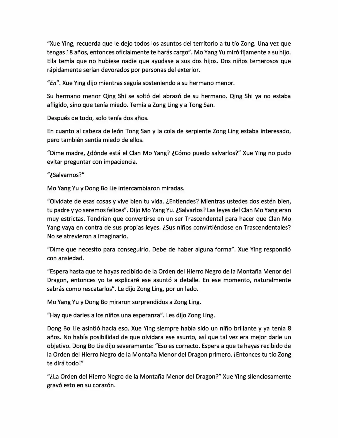 Lord Xue Ying (novela) (Novela) - Capítulo 3 - Página 6 - LectorTMOo