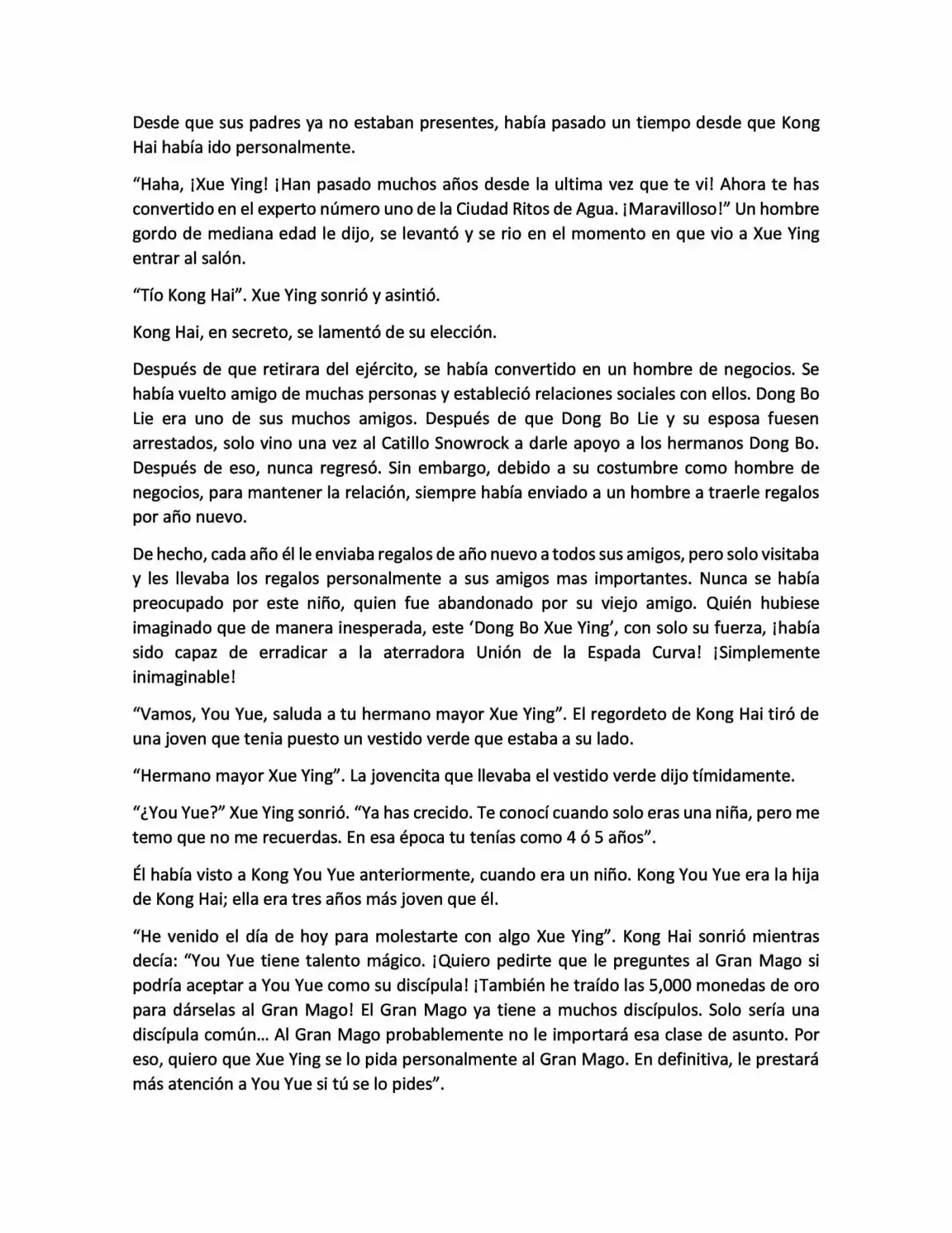 Lord Xue Ying (Novela) - Capítulo 31 - Página 5 - LectorTMOo