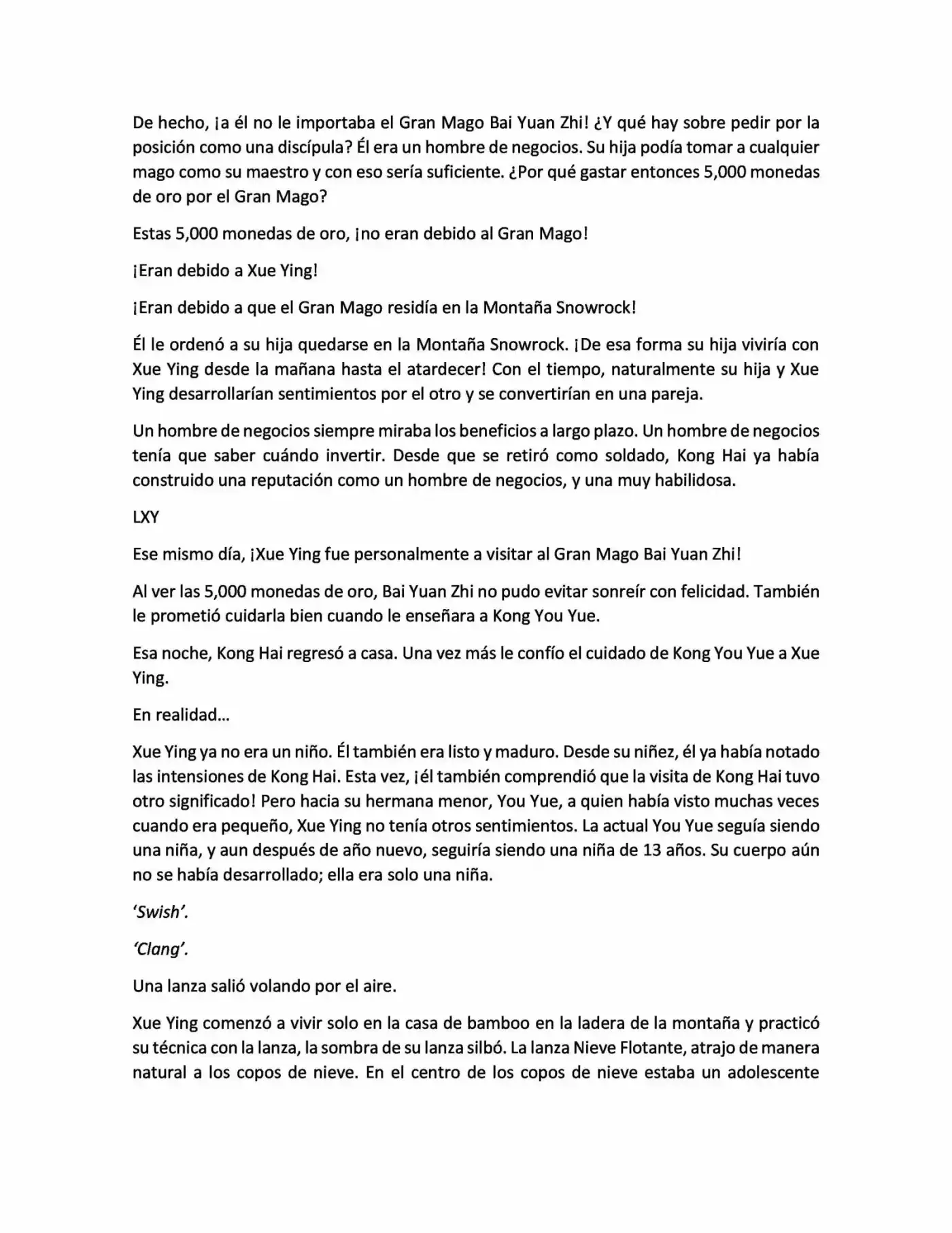 Lord Xue Ying (Novela) - Capítulo 31 - Página 7 - LectorTMOo