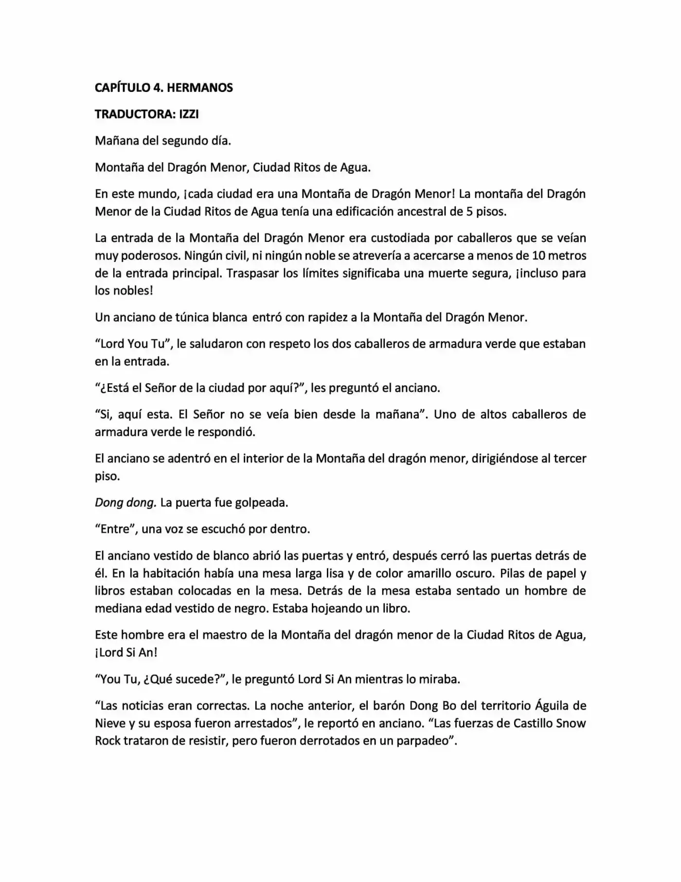 Lord Xue Ying (novela) (Novela) - Capítulo 4 - Página 1 - LectorTMOo