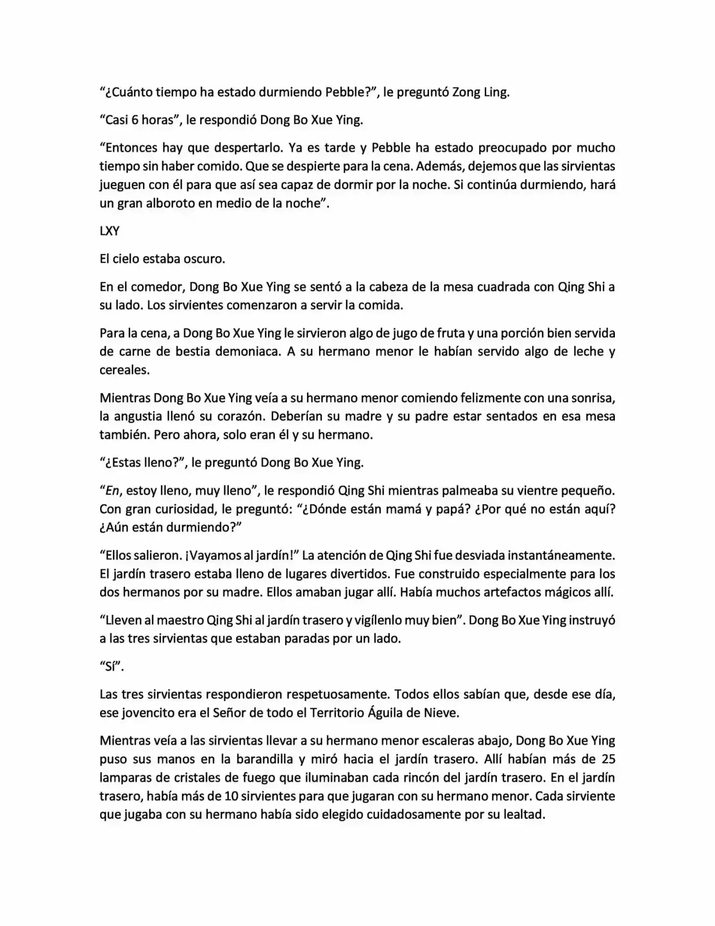 Lord Xue Ying (novela) (Novela) - Capítulo 4 - Página 5 - LectorTMOo