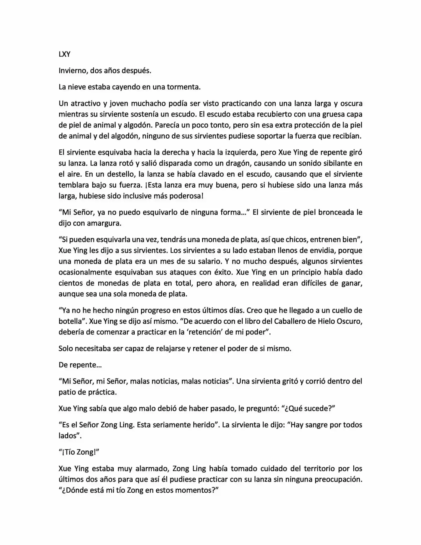 Lord Xue Ying (novela) (Novela) - Capítulo 6 - Página 5 - LectorTMOo