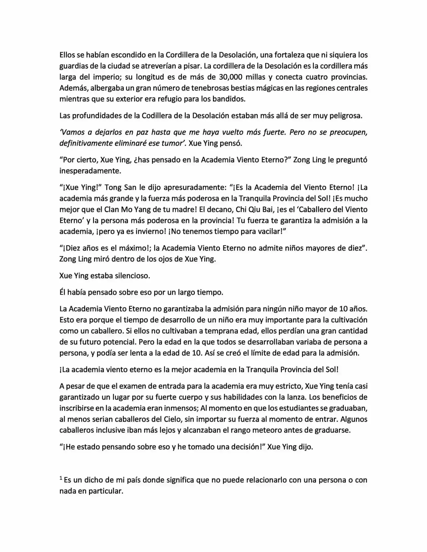 Lord Xue Ying (novela) (Novela) - Capítulo 7 - Página 4 - LectorTMOo